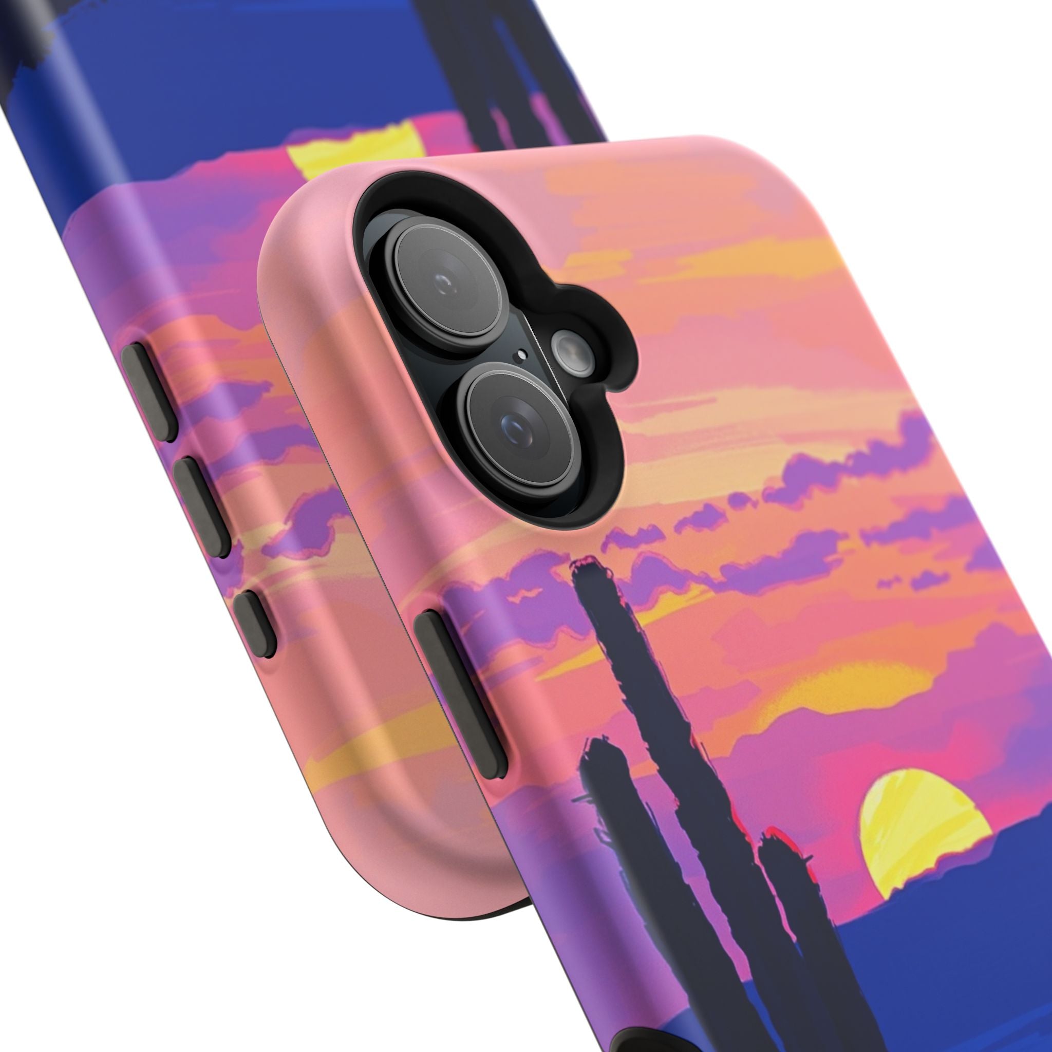 iPhone Mesa Sunset Oil Painting Impressionist Slim iPhone Everyday · iPhone Case
