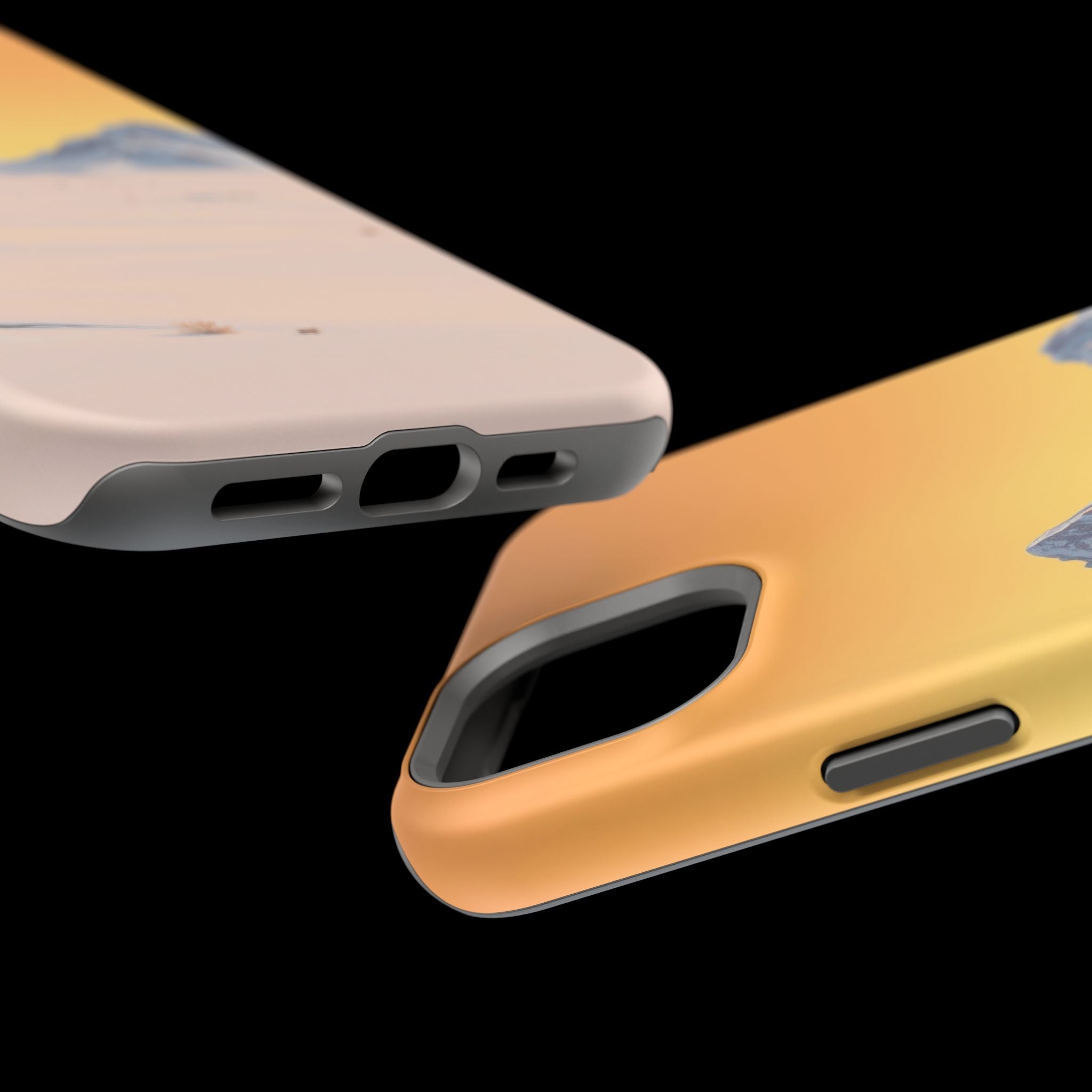 iPhone Mustard And Rust Arctic Tundra Slim Everyday iPhone 20 Designer · iPhone