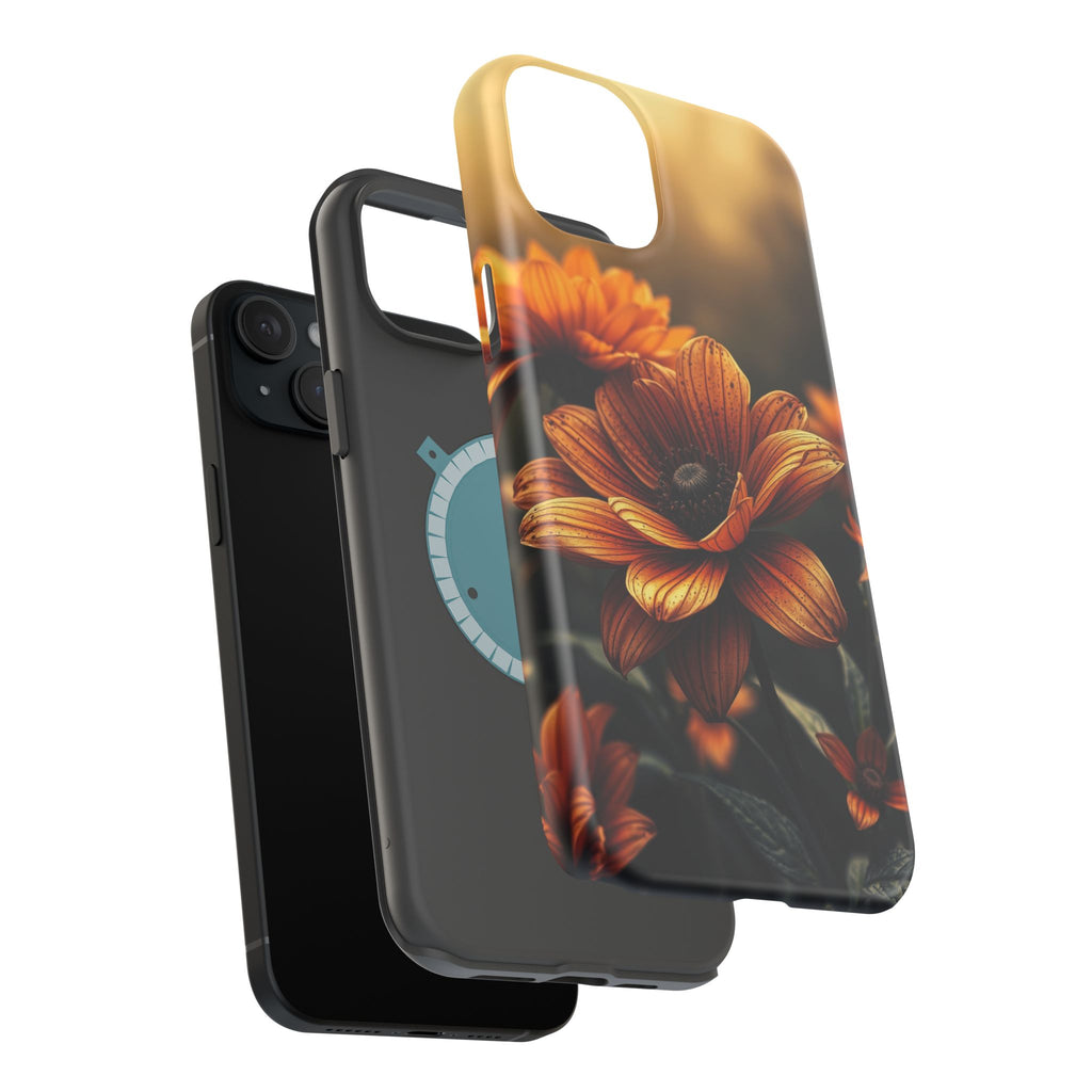 iPhone Radiant Floral Ombre Design Bold Modern Everyday Snap Case · iPhone Case