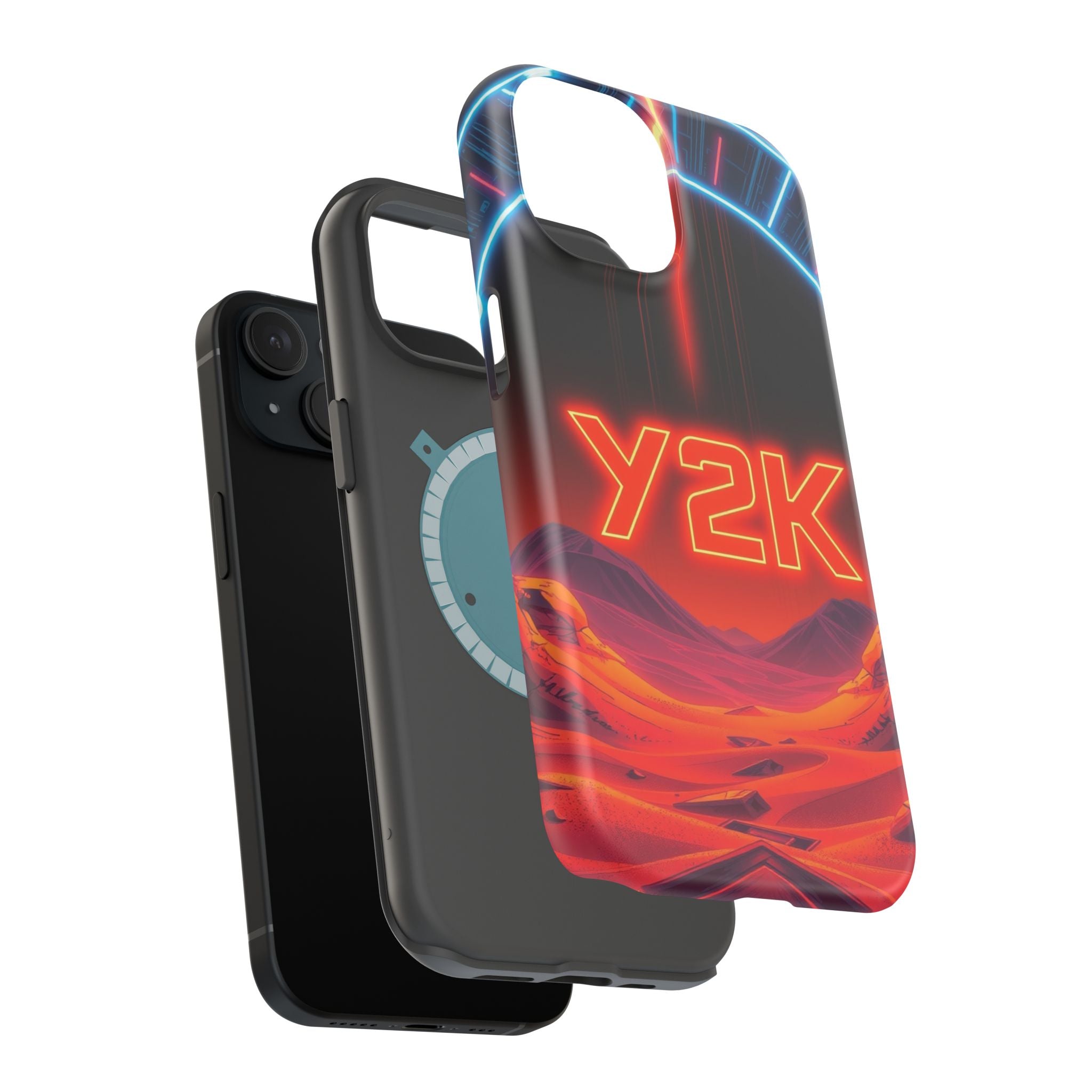 iPhone Y2K Holographic Enchanted Art Slim Everyday Designer Case · iPhone Case