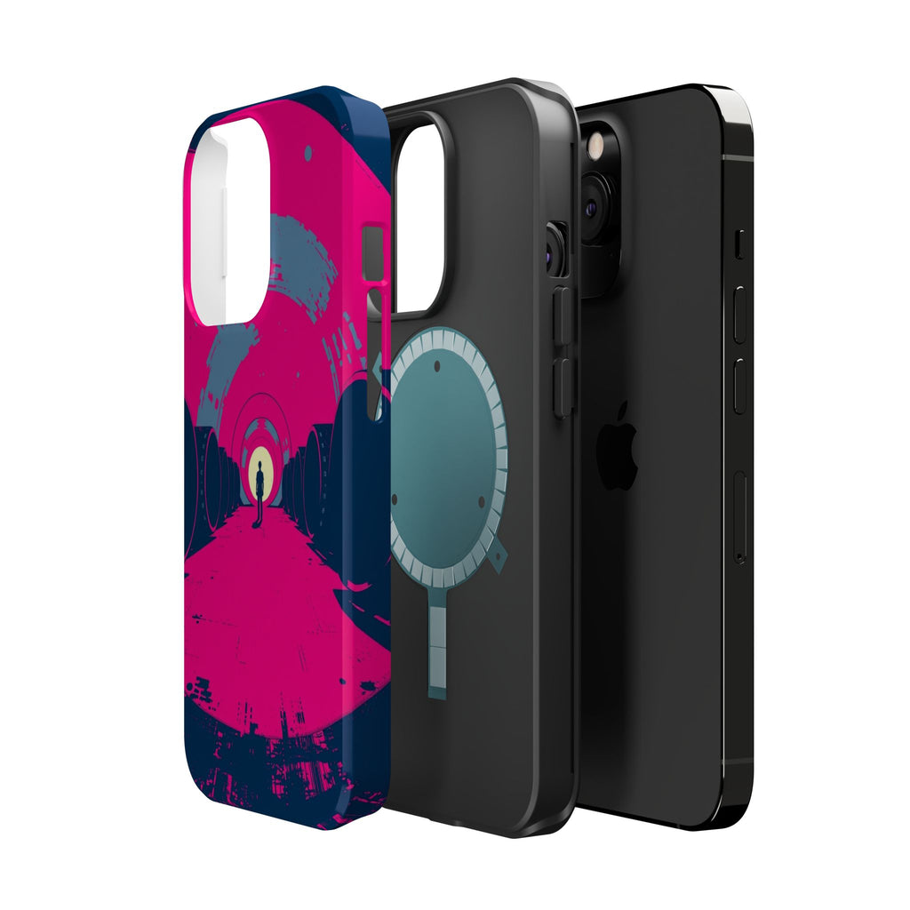 iPhone 1960s Mod Circles Bold Art Bold Modern Everyday Snap Case · iPhone Case