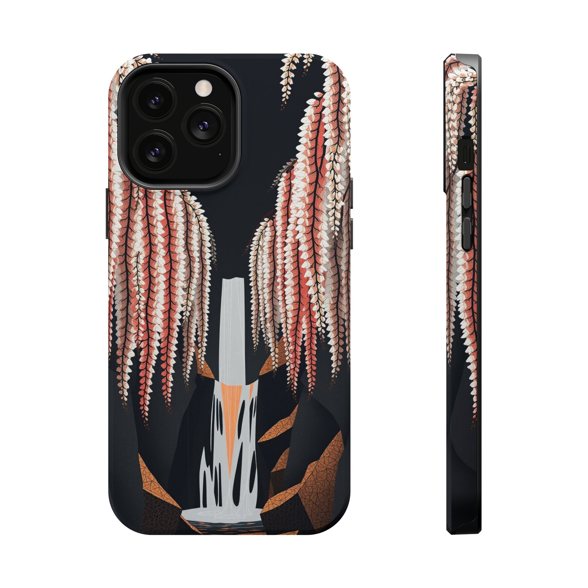 iPhone Earthy Wisteria Cascade Design Slim Everyday iPhone 10 Designer · iPhone