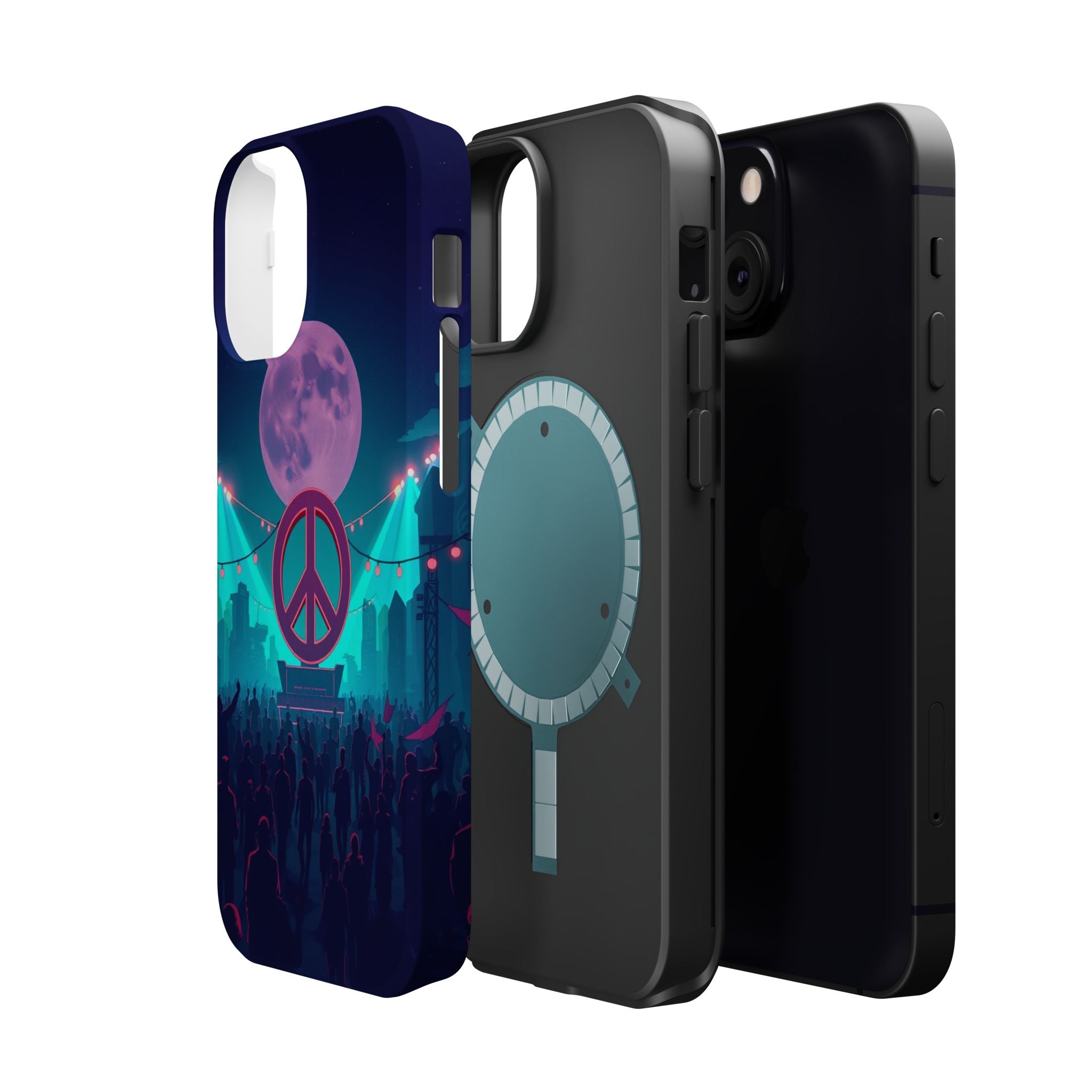 iPhone Woodstock Peace Mystic Art Bold Modern Everyday Snap Case · iPhone Case