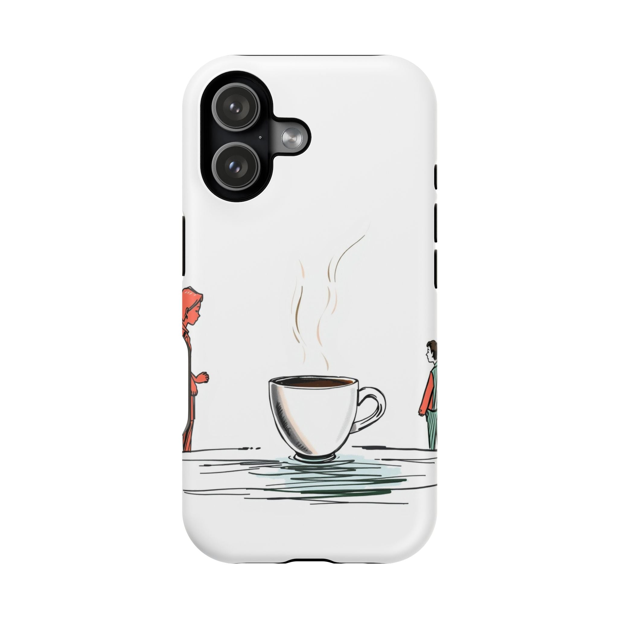 iPhone Coffee Before People Mystic Art Slim Everyday Designer Case · iPhone Case