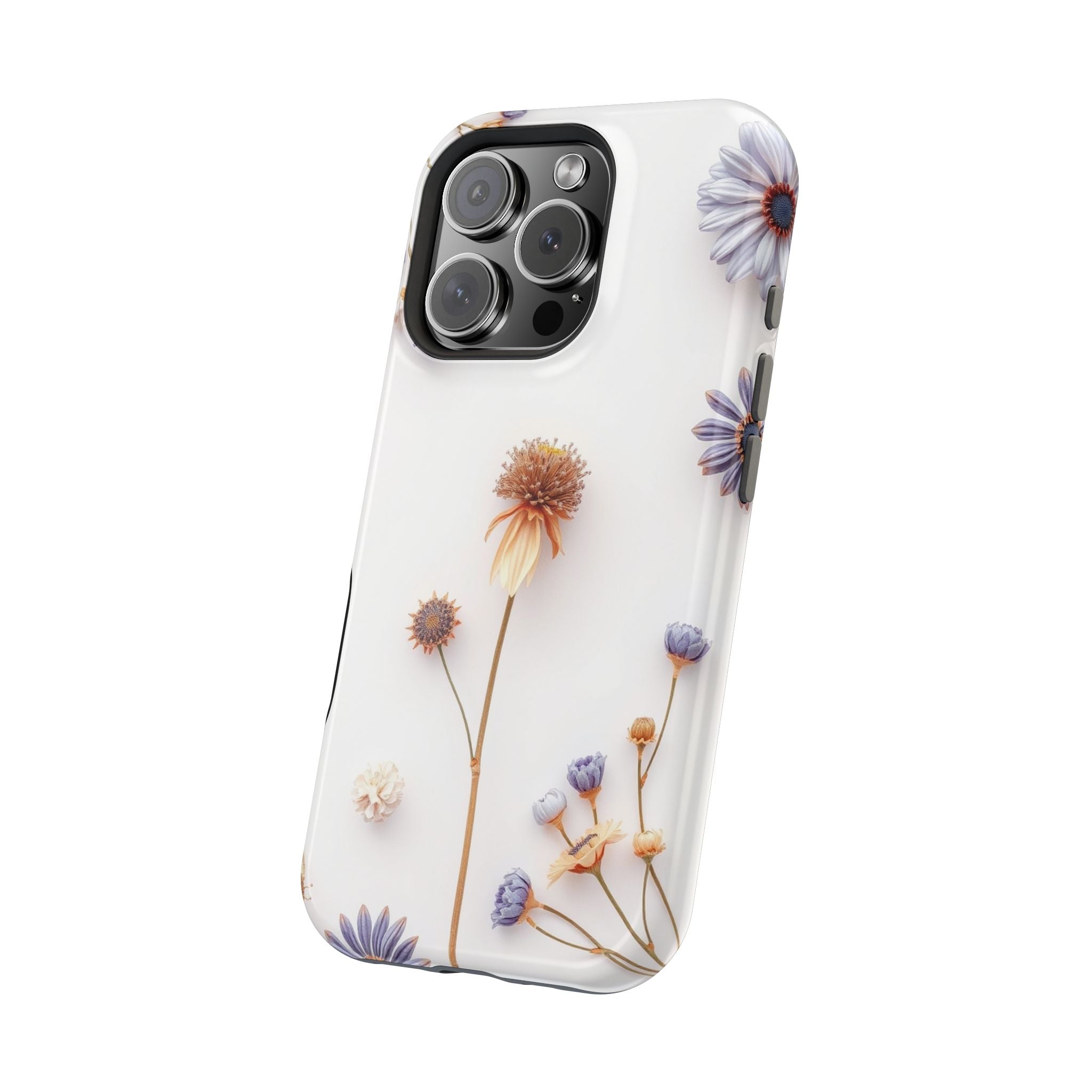 iPhone Dried Flower Flat Lay Bold Art Slim Everyday Designer Case · iPhone Case