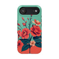 iPhone Pin-up Floral Cinematic Art Bold Modern Everyday Snap Case · iPhone Case