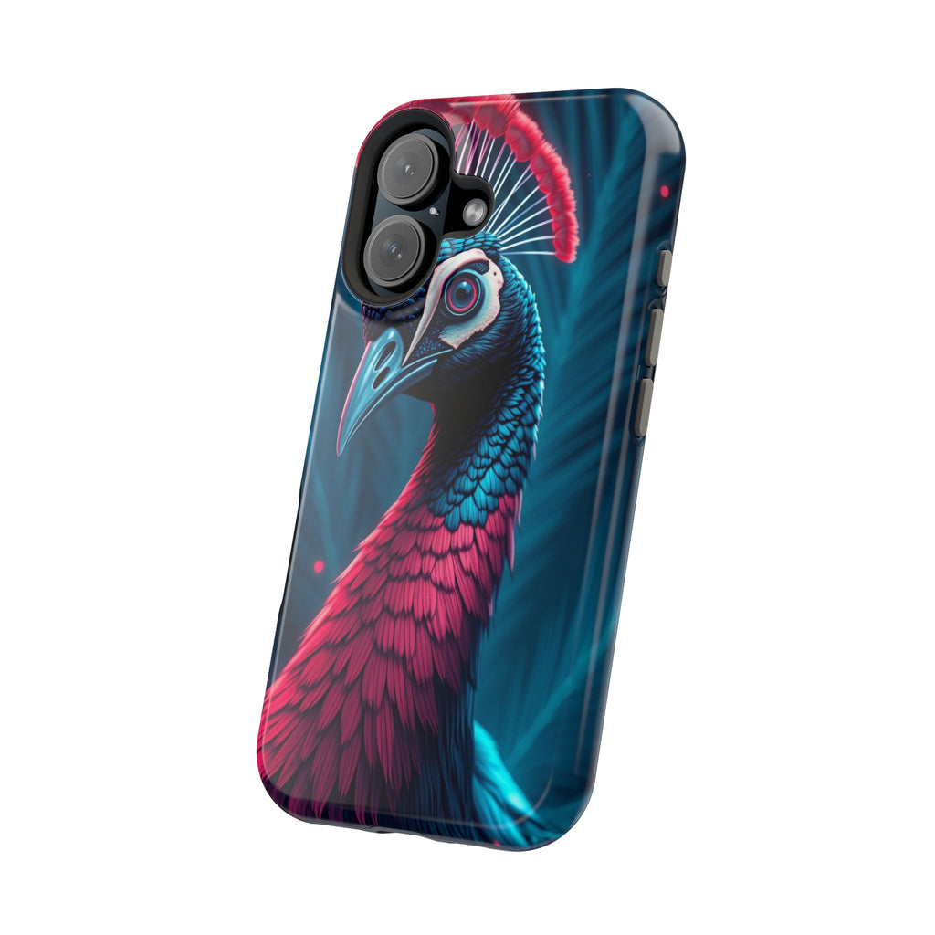 iPhone Nouveau Peacock Electric Art Slim Everyday Designer Case · iPhone Case