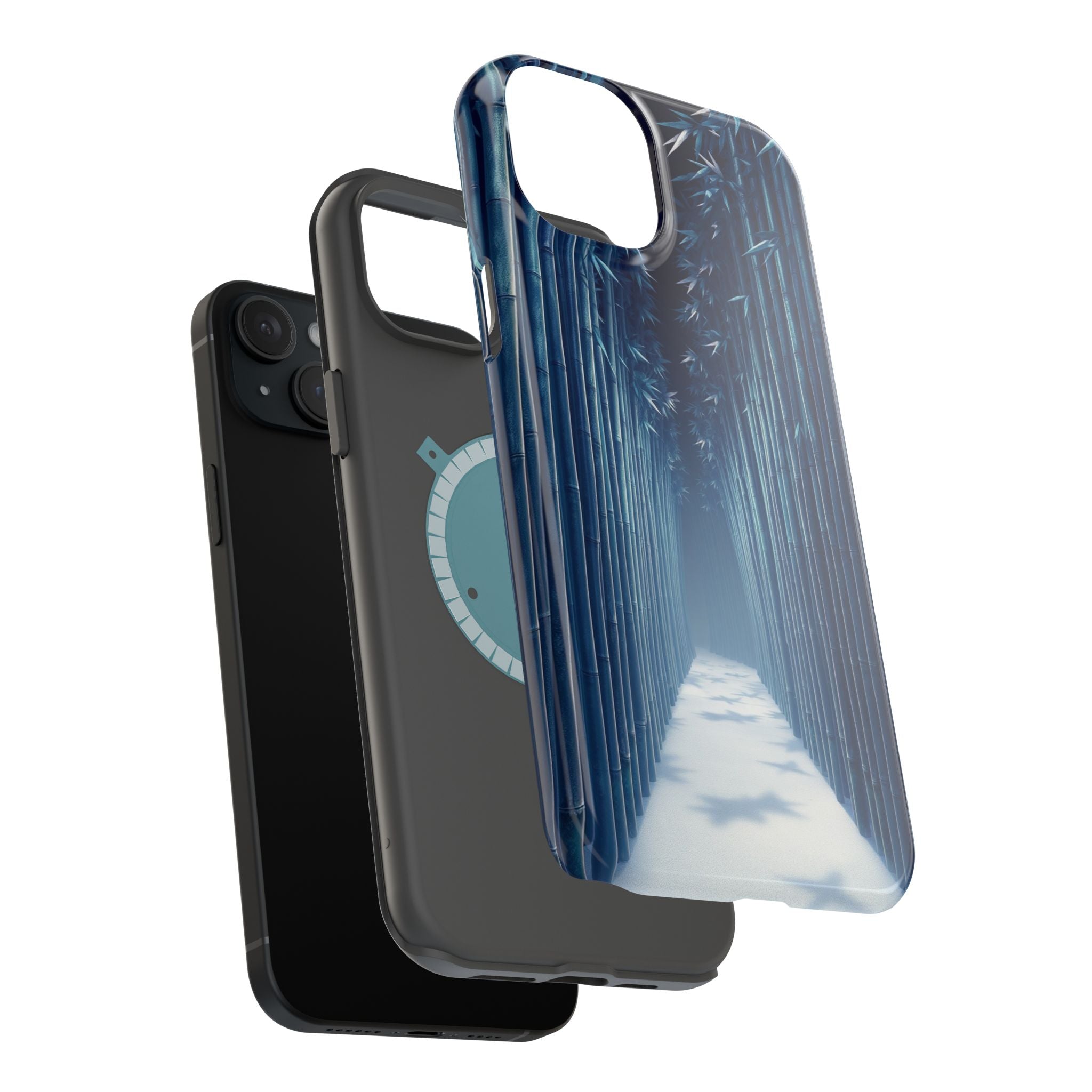 iPhone Bamboo Grove Electric Art Bold Modern Everyday Snap Case · iPhone Case