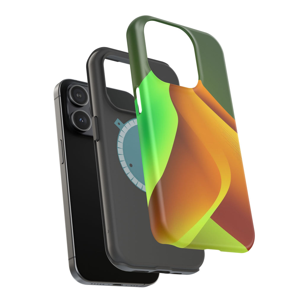 iPhone Emerald Green And Gold Desert Dunes Slim iPhone Everyday · iPhone Case
