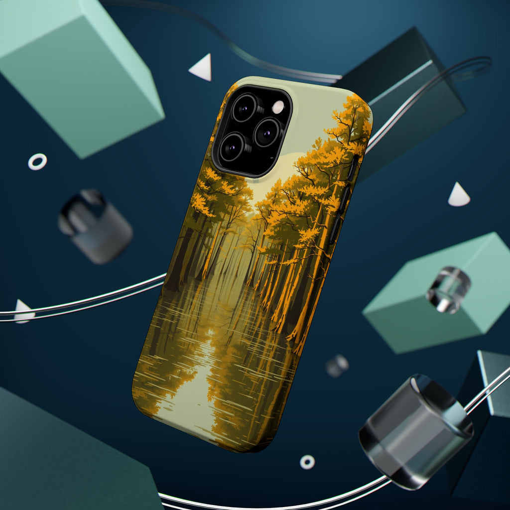 iPhone Cypress Swamp Enchanted Art Bold Modern Everyday Snap Case · iPhone Case