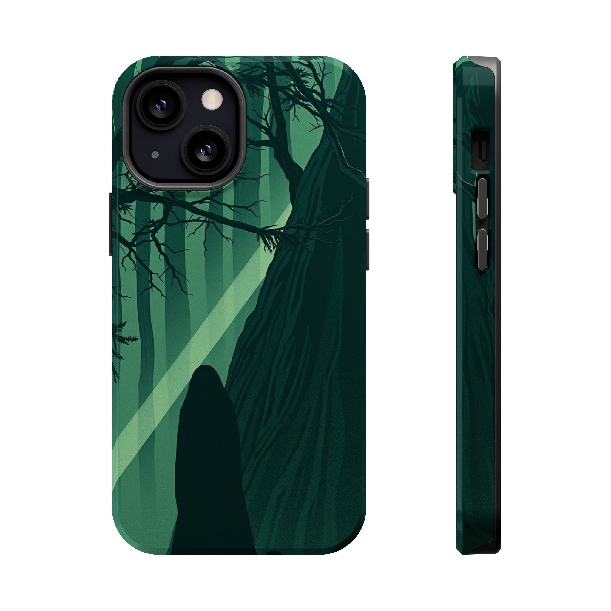 iPhone Sage And Ivory Dark Forest Spirits Slim Everyday Designer Case · iPhone C