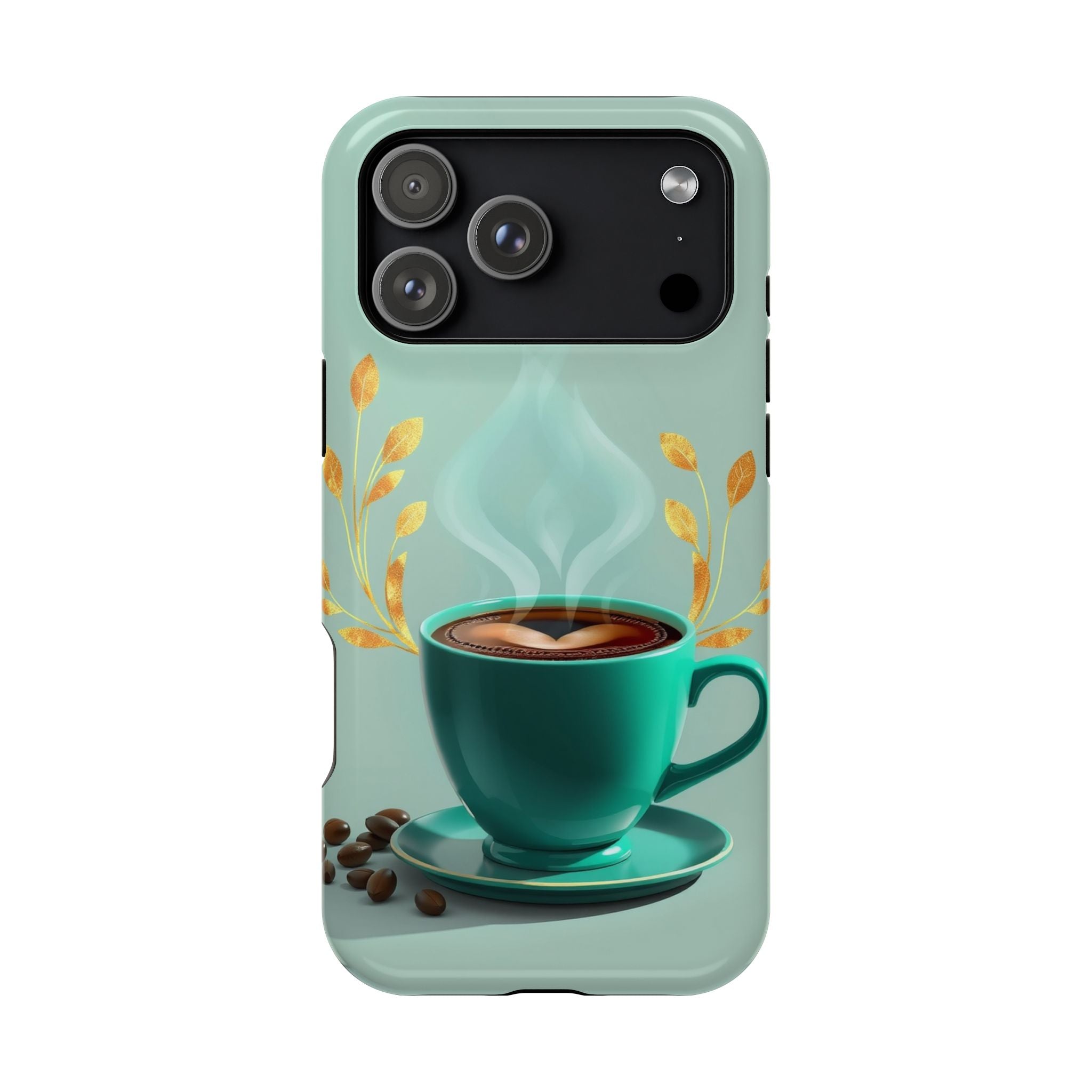 iPhone Radiant Emotional Support Coffee Design Soft Finish Everyday Case · iPhon