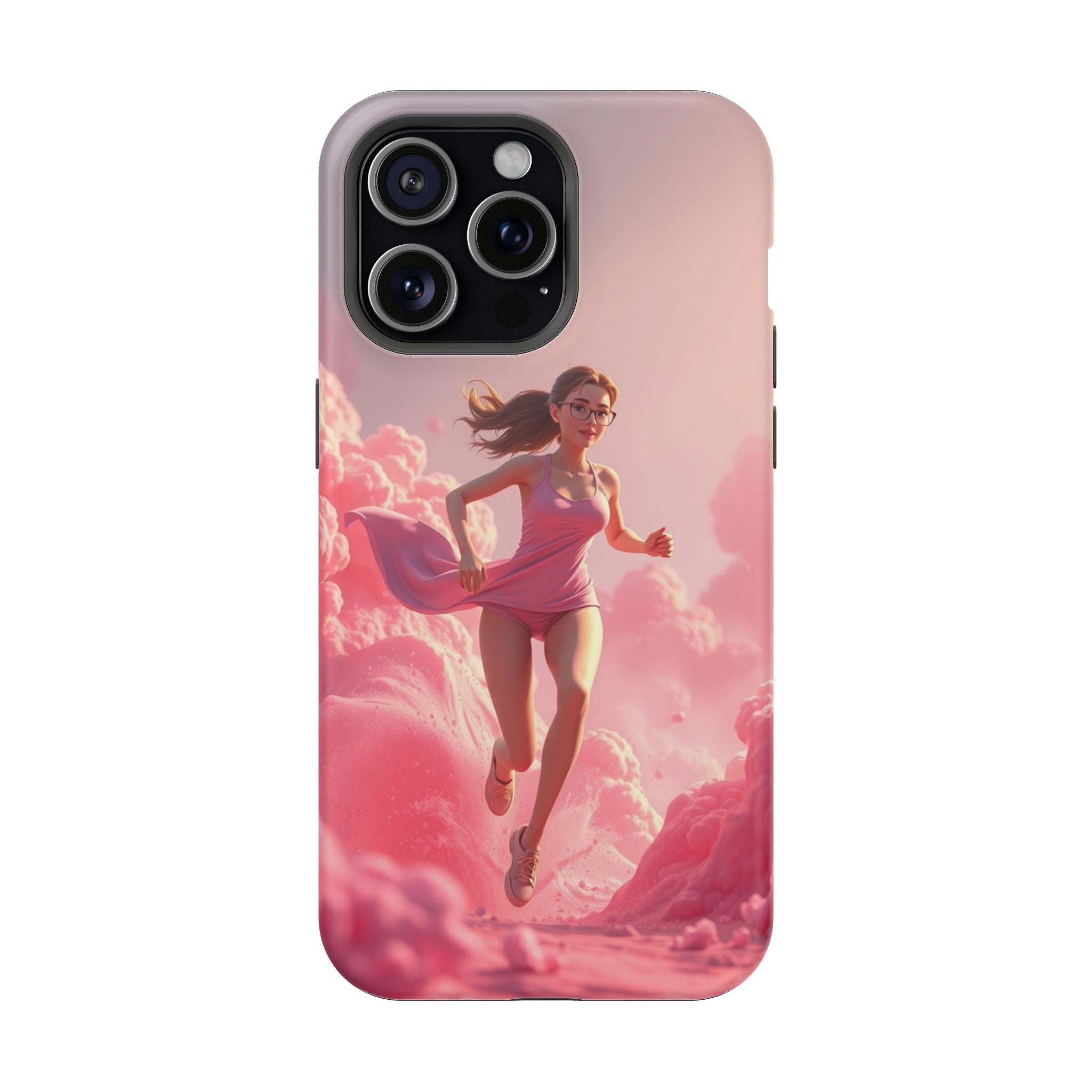 iPhone on Fumes 3D Digital Bold Modern Everyday Snap Case · iPhone Case