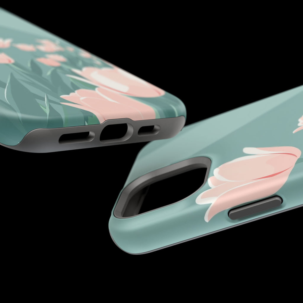 iPhone Tulip Row Enchanted Art Slim Everyday Designer Case · iPhone Case