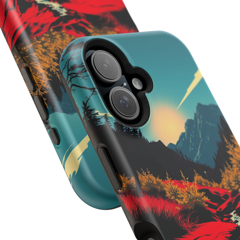 iPhone Earthy Spring Creek Design Bold Modern Everyday Snap Case · iPhone Case