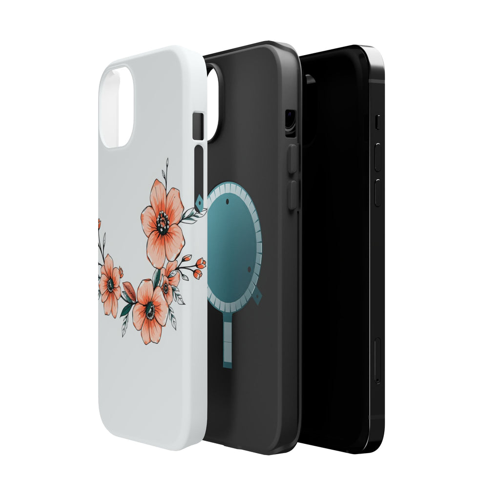 iPhone Vibrant Floral Crown Design Bold Modern Everyday Snap Case · iPhone Case