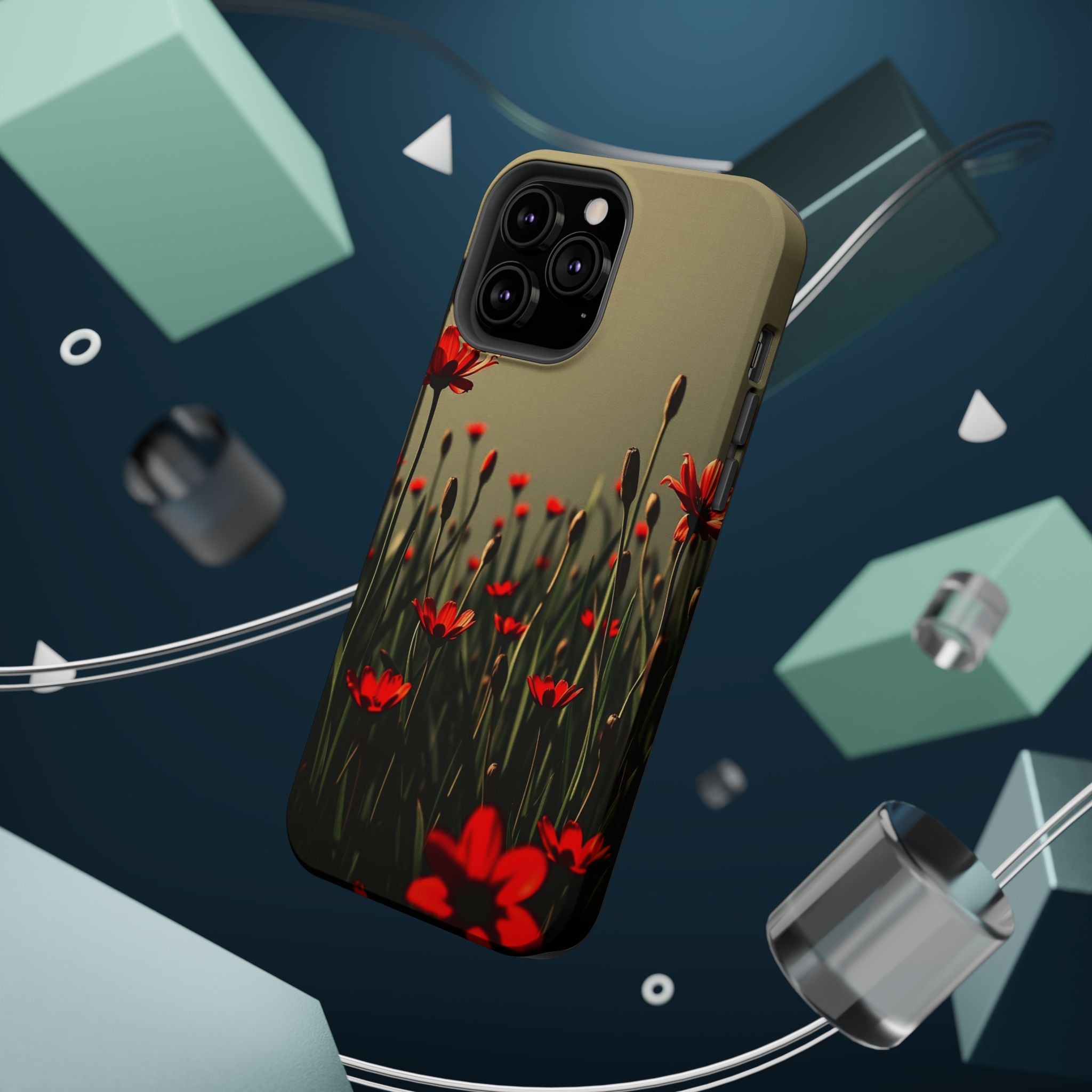 iPhone Vibrant Spring Meadow Design Slim Everyday Designer Case · iPhone Case