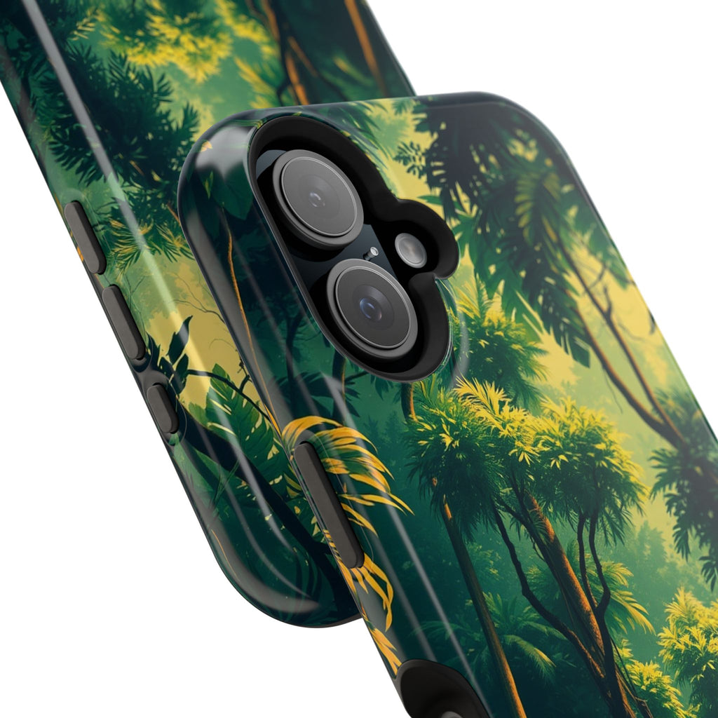 iPhone Rainforest Canopy Vintage Retro Poster Slim iPhone Everyday · iPhone Case