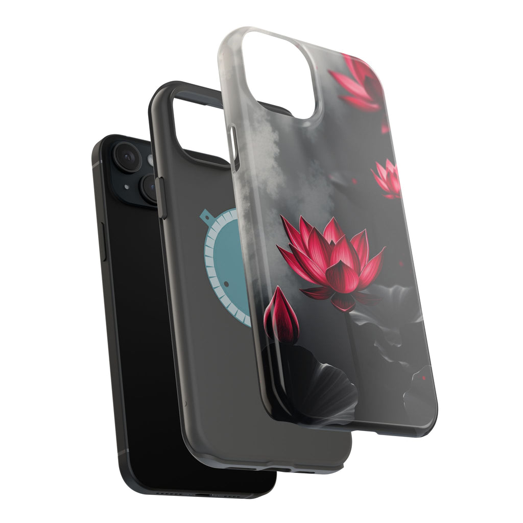 iPhone Lotus Pond Mystic Art 15 Slim Everyday Designer Case · iPhone Case