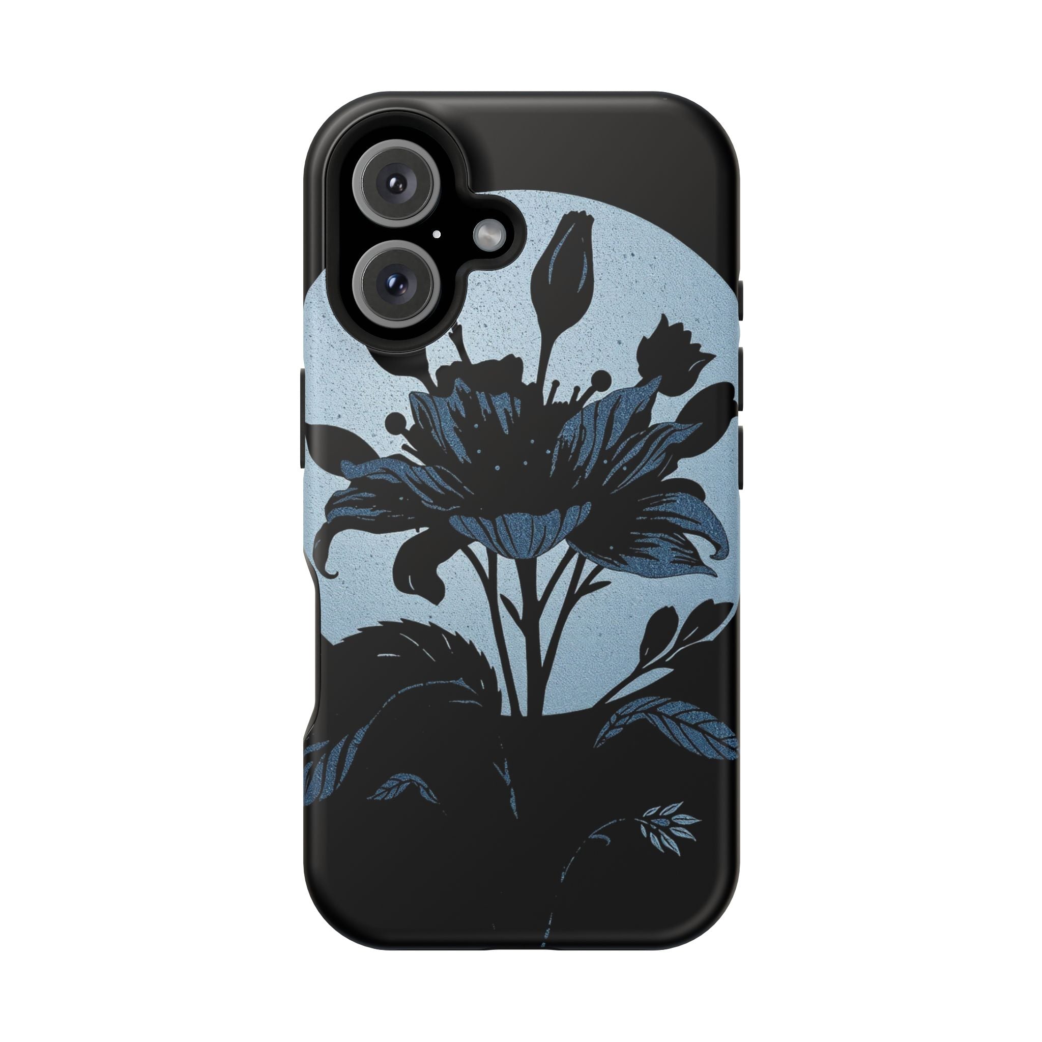 iPhone Radiant Floral Silhouette Design Slim Everyday Designer Case · iPhone Cas