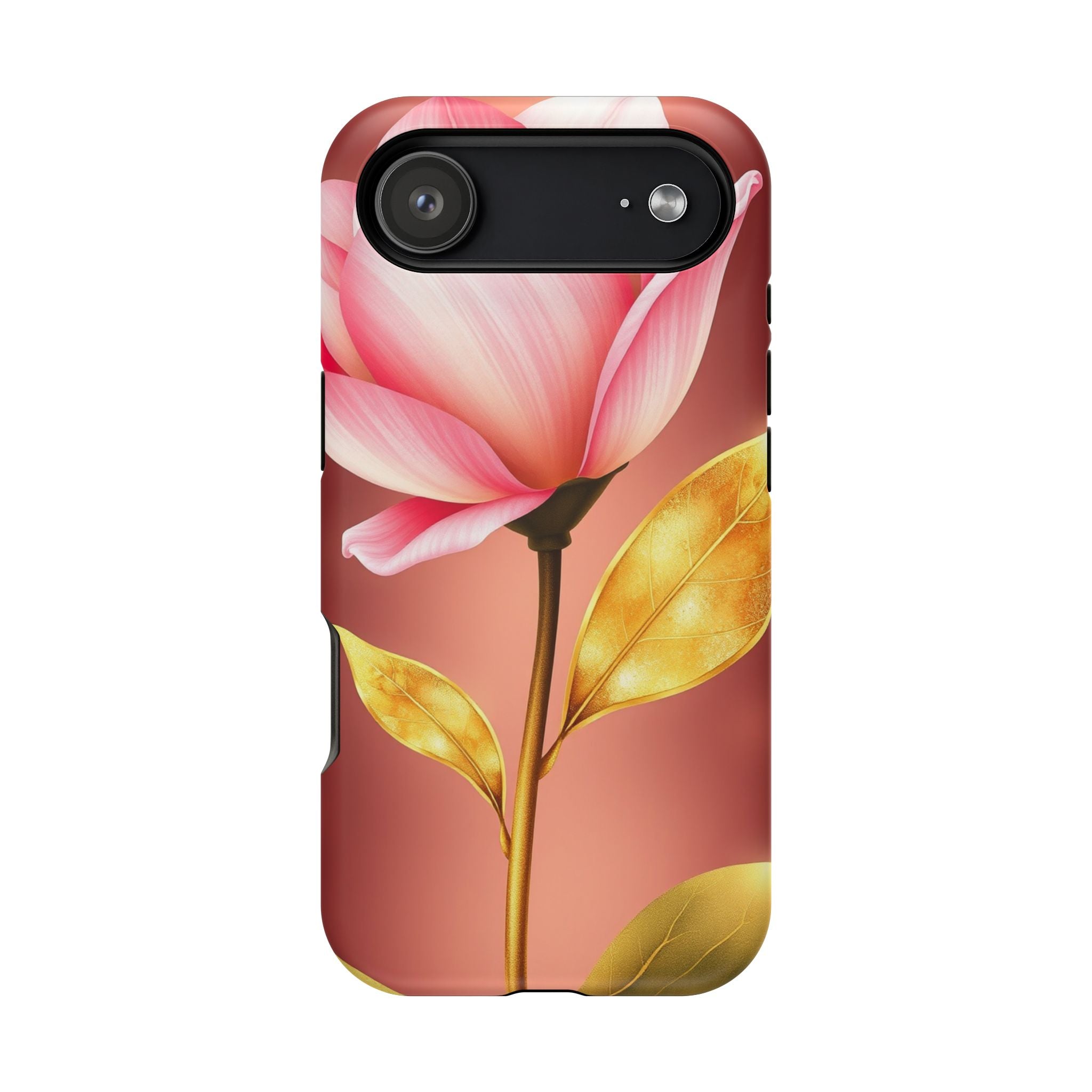iPhone Dreamy Bloom and Leaf Design 14 Slim Everyday Designer Case · iPhone Case