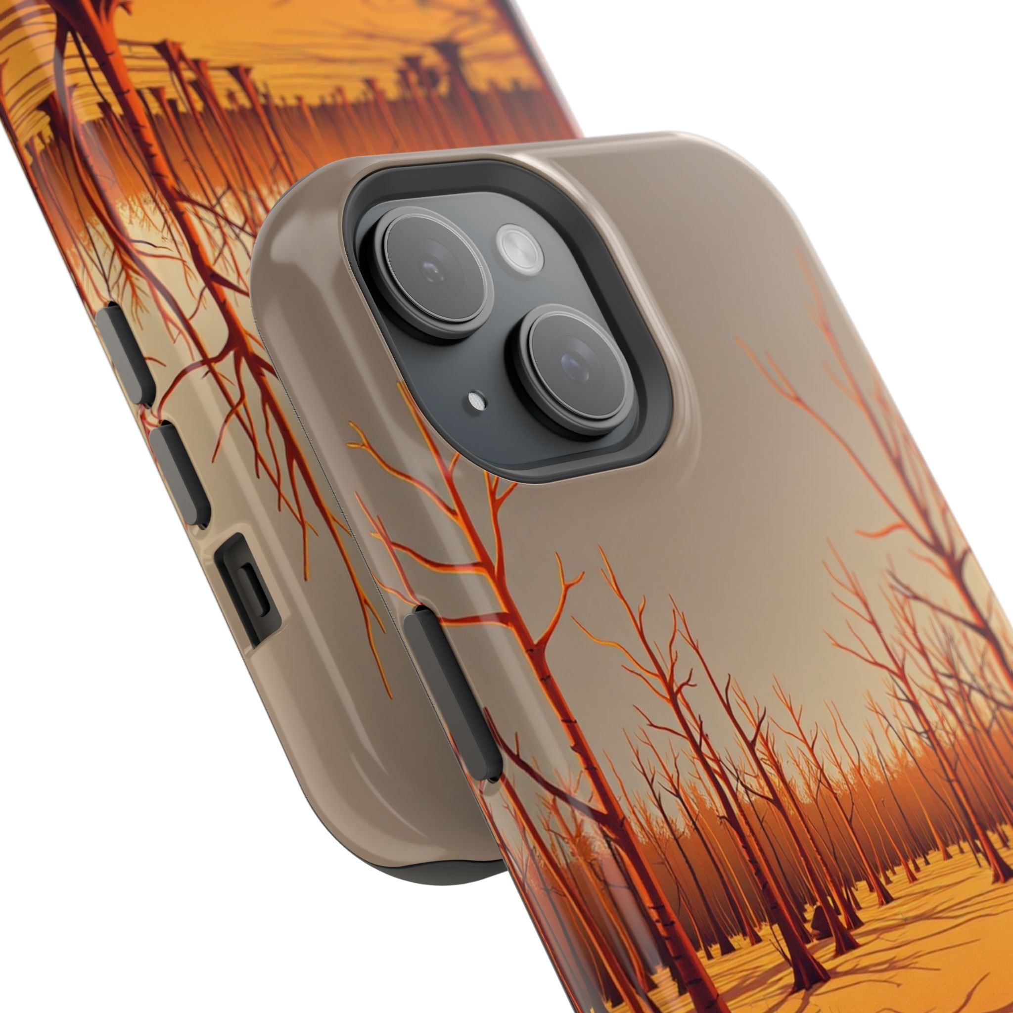 iPhone Cypress Swamp Electric Art 10 Slim Everyday Designer Case · iPhone Case