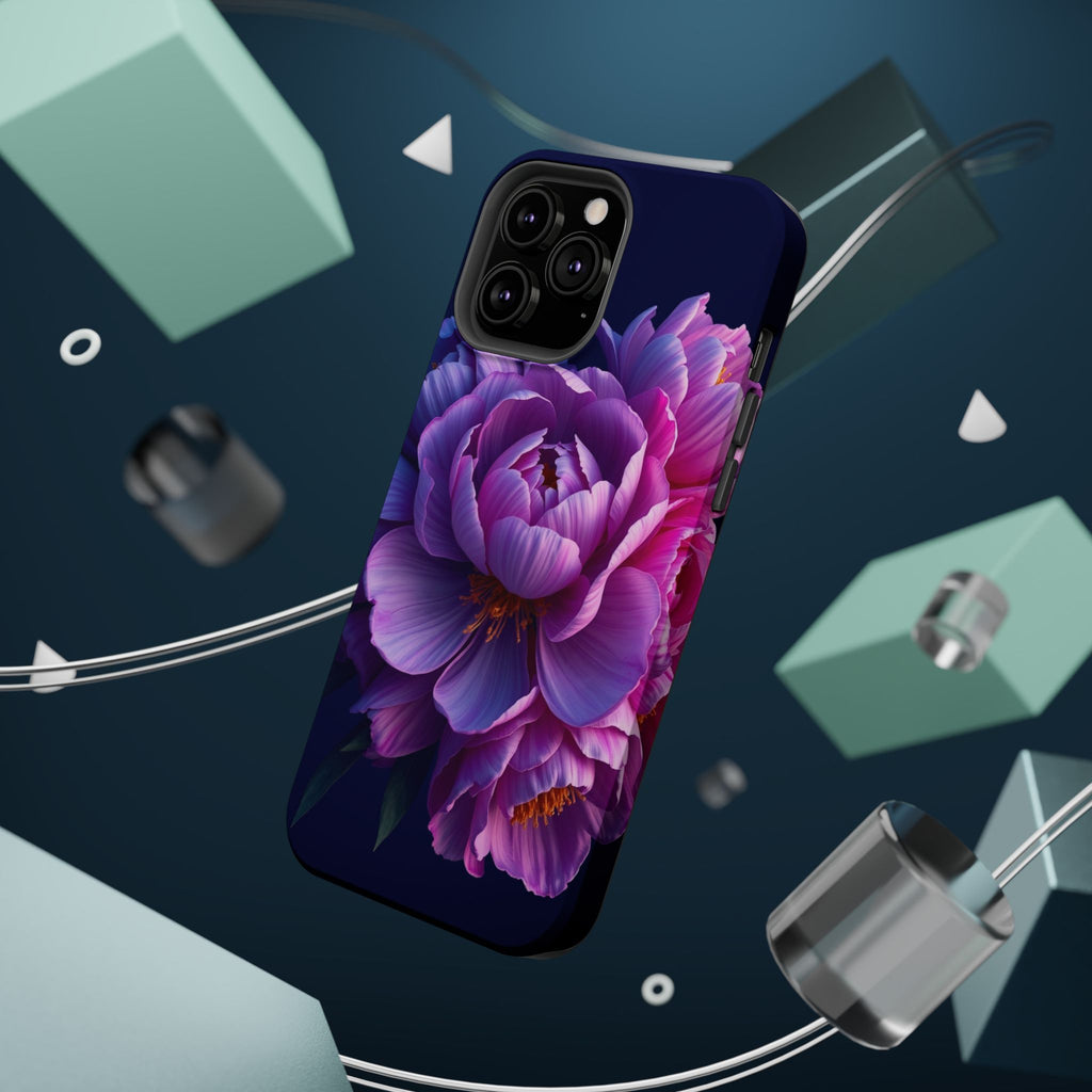 iPhone Peony Bouquet 3D Digital Slim Everyday Designer Case · iPhone Case