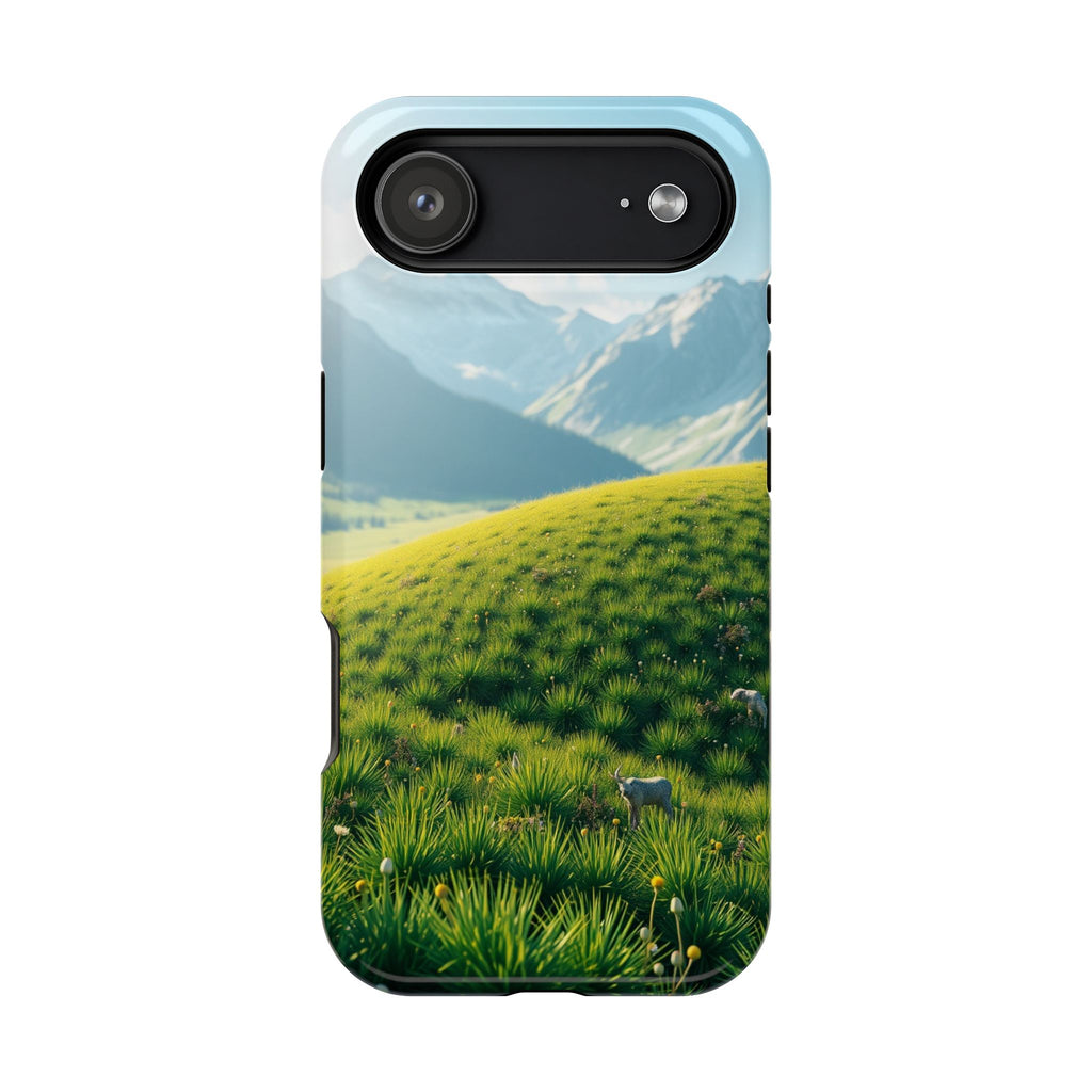 iPhone Vibrant Alpine Meadow Design Slim Everyday Designer Case · iPhone Case