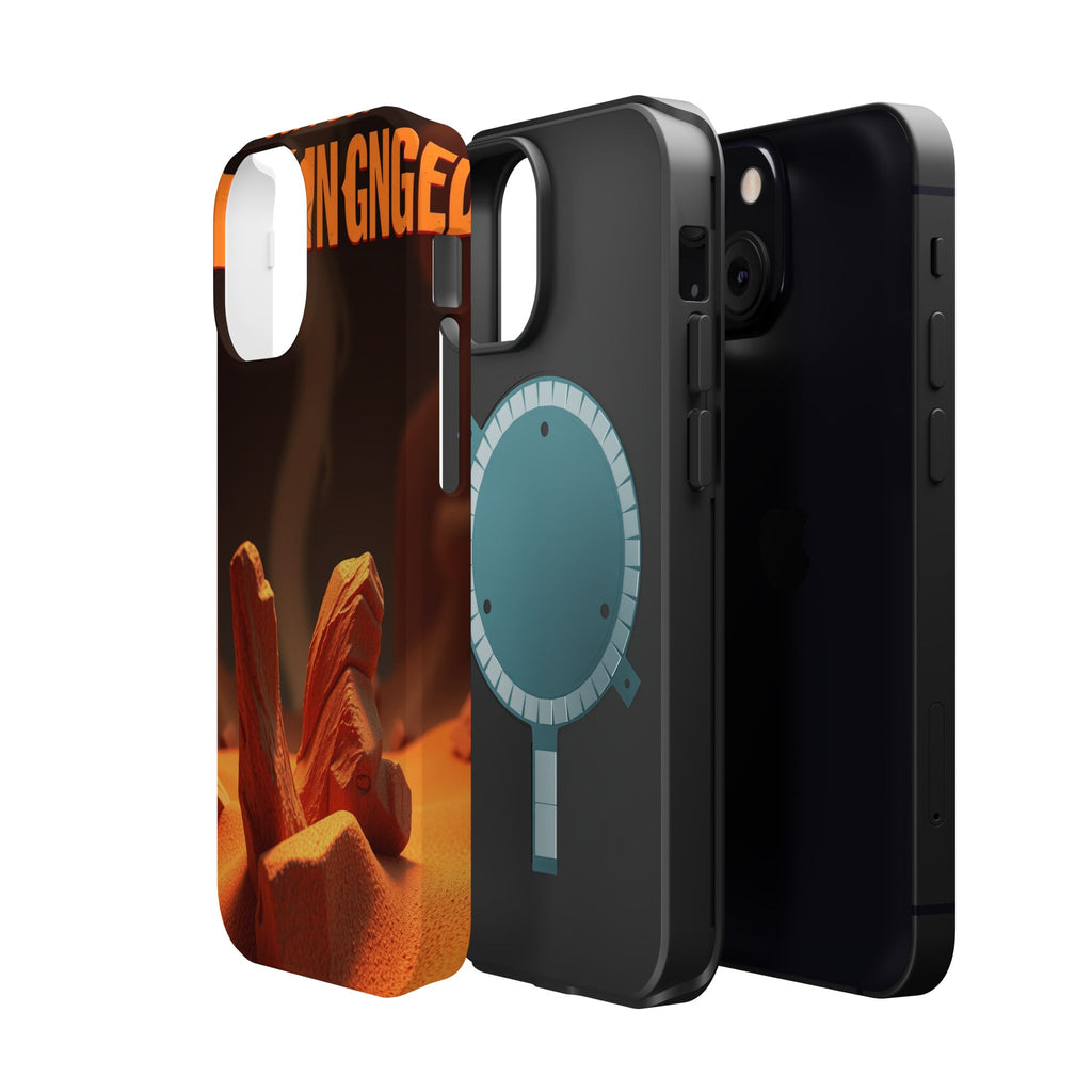 iPhone Earthy Soft but Unhinged Design Slim Everyday Designer Case · iPhone Case