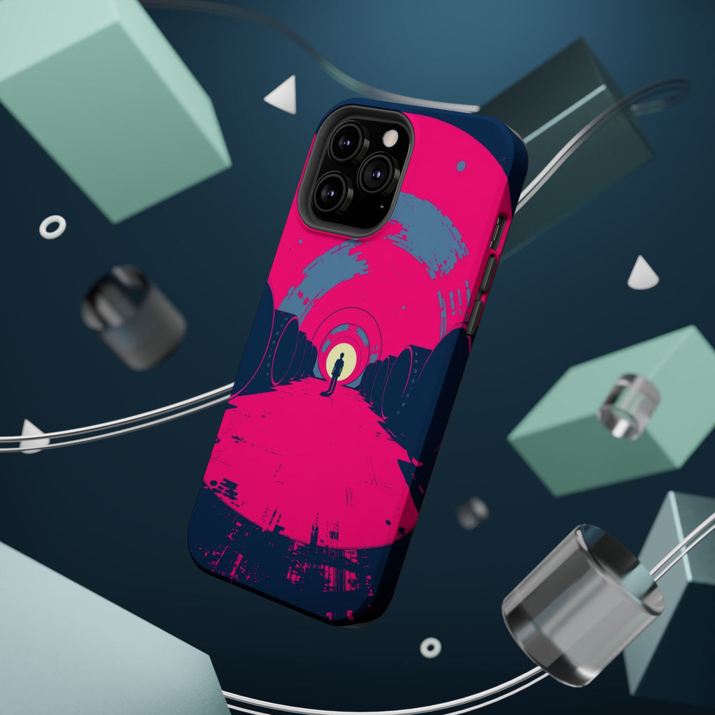 iPhone 1960s Mod Circles Bold Art Bold Modern Everyday Snap Case · iPhone Case