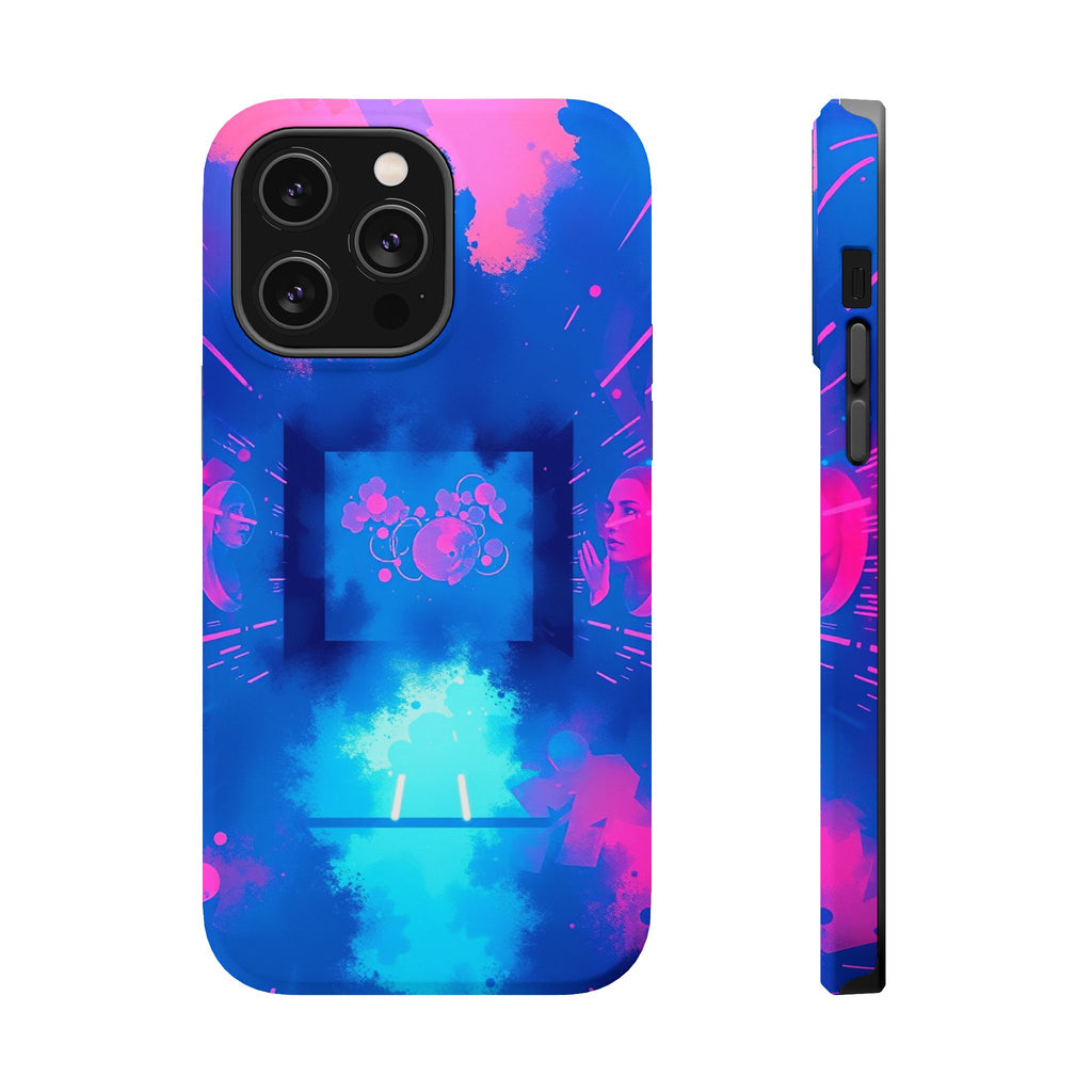 iPhone Digital Noise Vibrant Watercolor Slim Everyday iPhone Designer · iPhone C