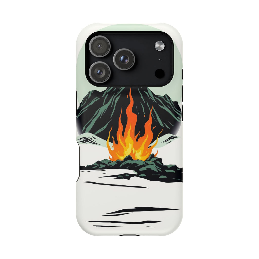 iPhone Sage And Ivory Wildfire Glow Slim Everyday Designer Case · iPhone Case