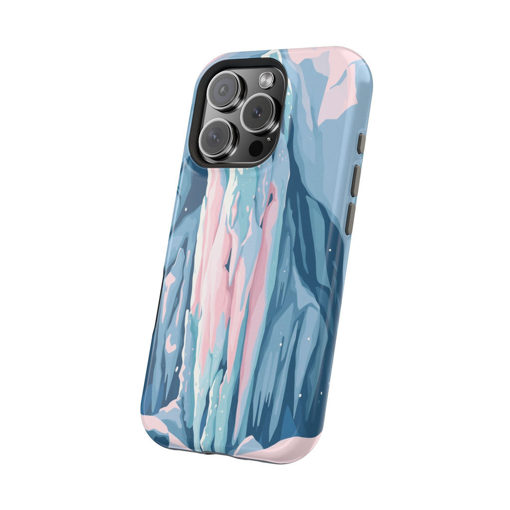 iPhone Mint And Blush Icicle Formation Slim Everyday Designer Case · iPhone Case