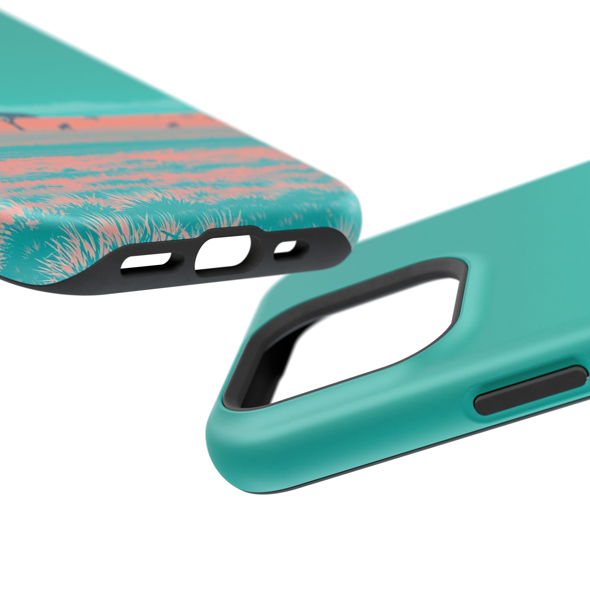 iPhone Savanna Horizon Risograph Print Slim Everyday Designer Case · iPhone Case