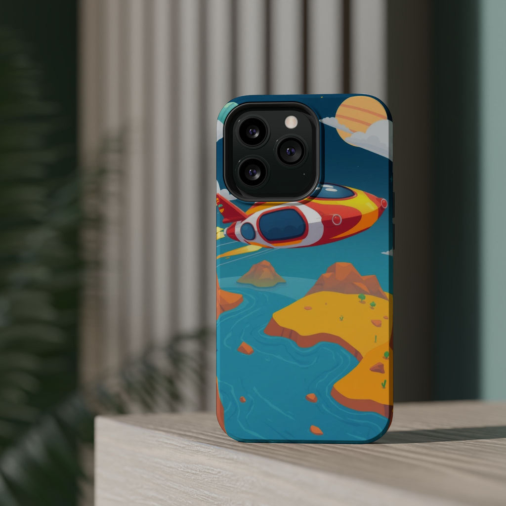 iPhone Hovercraft Glide Kids Fun Clean iPhone Phone Case Gift Minimal · iPhone C