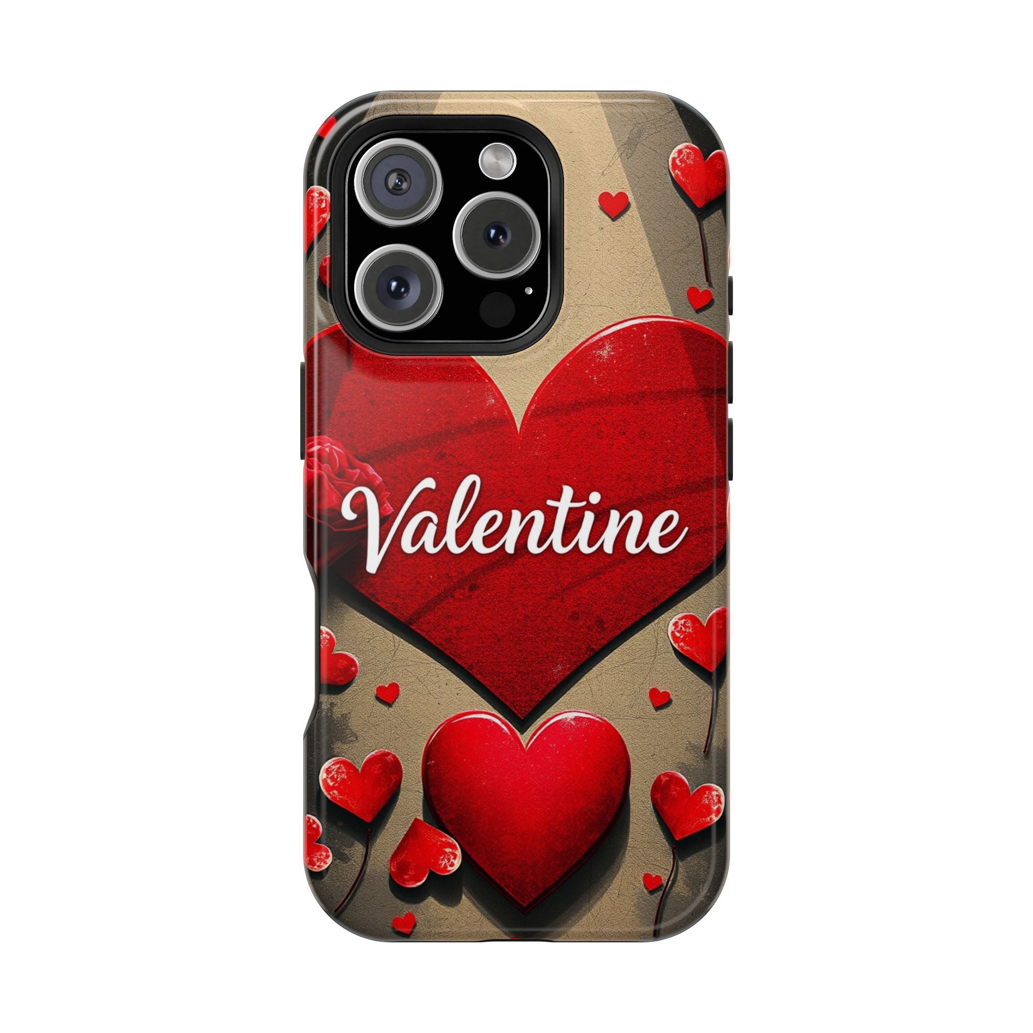 iPhone Serene Vintage Valentine Card Design Slim Everyday Designer Case · iPhone