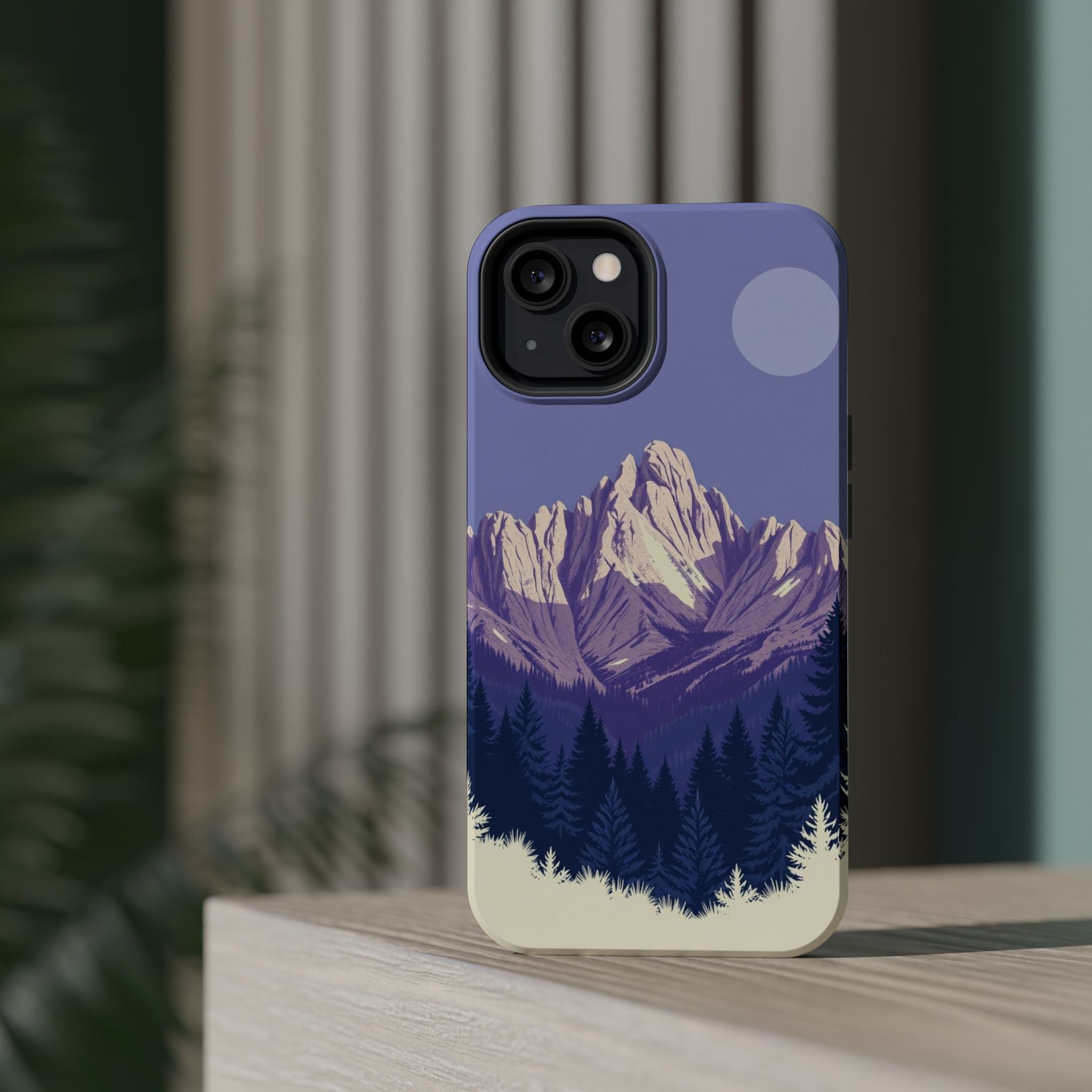 iPhone Pine Ridge Serene Design Slim Everyday Designer Case · iPhone Case