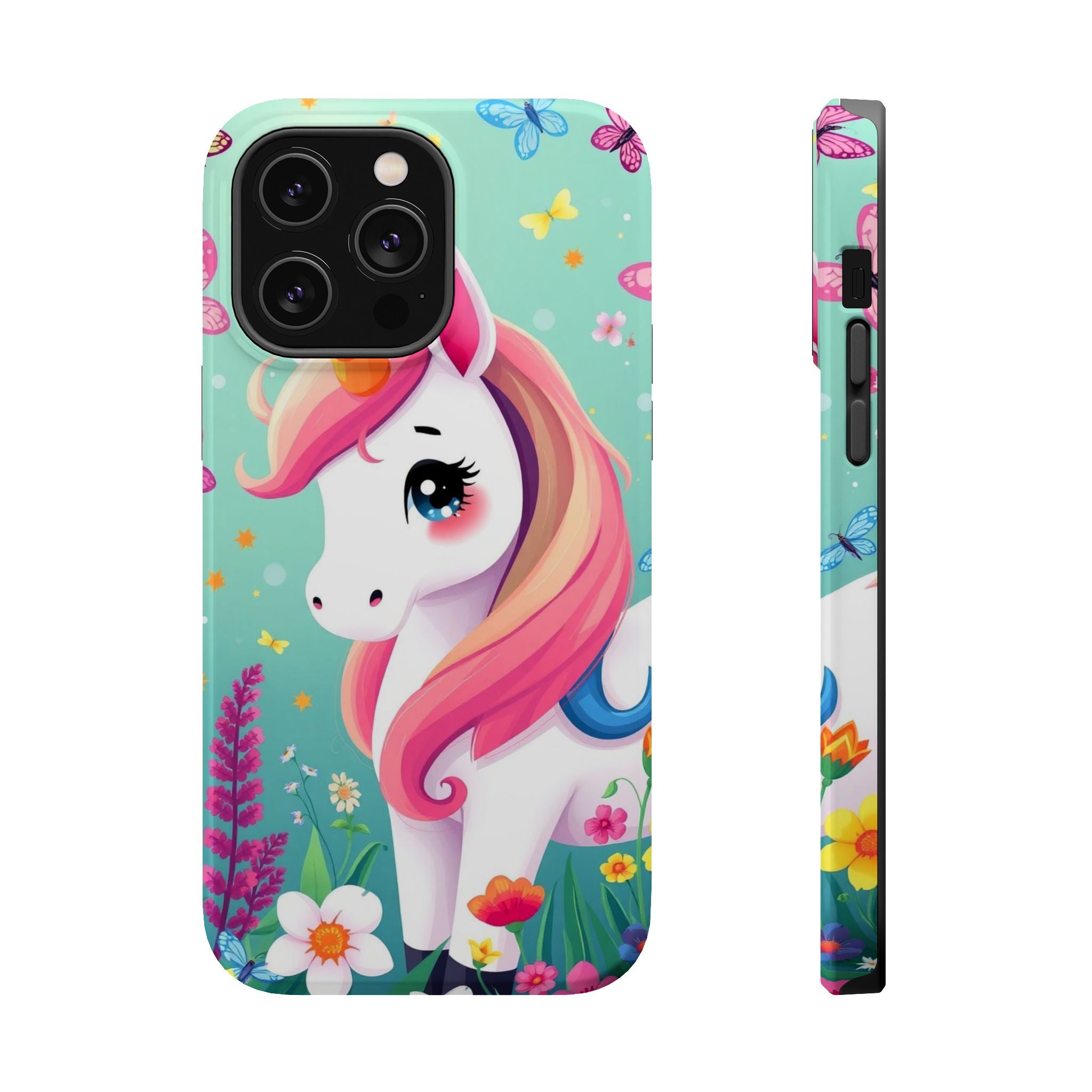 iPhone Dragonfly Unicorn Kids Fun iPhone Phone Case Gift Clean Minimal · iPhone