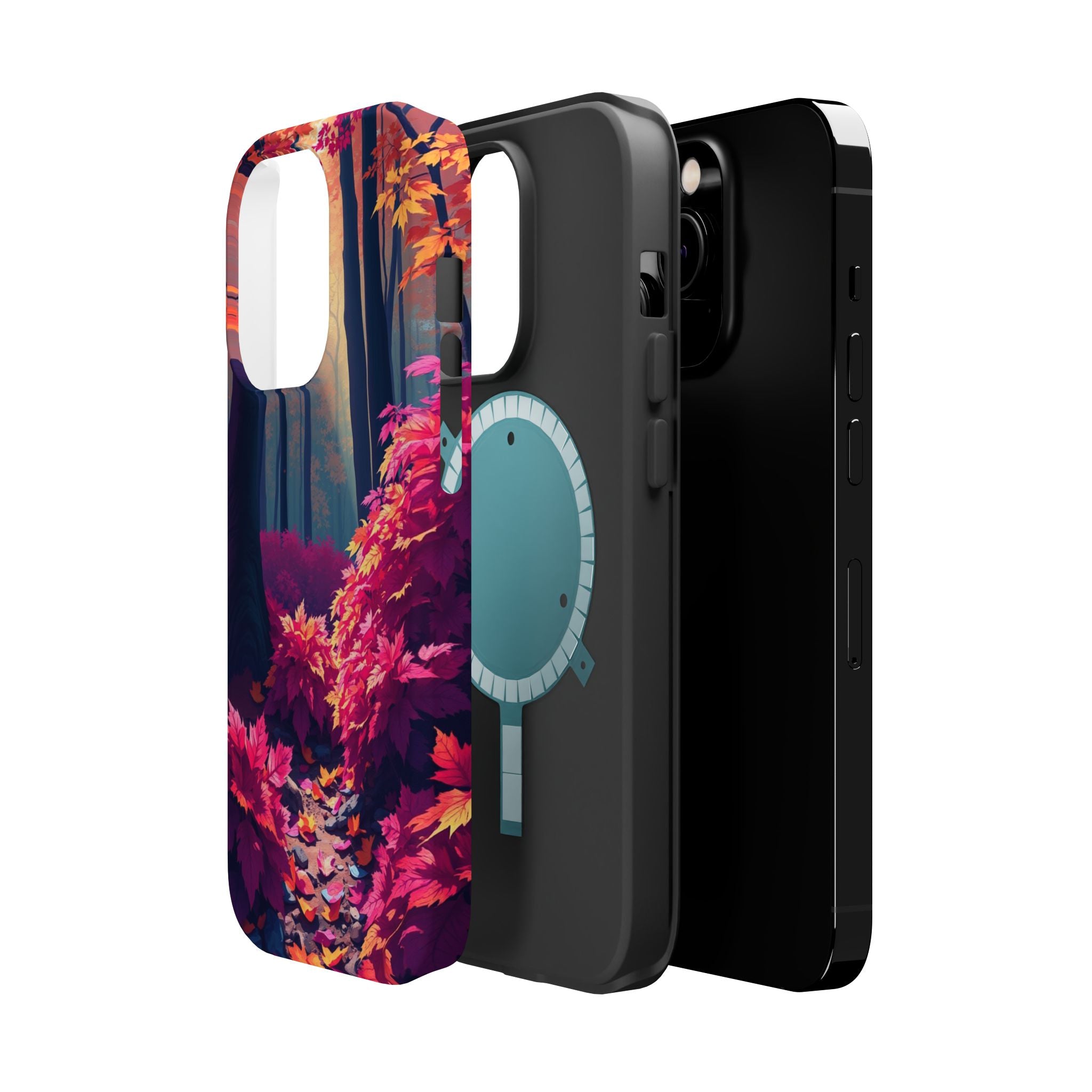 iPhone Earthy Autumn Forest Floor Design Slim Everyday iPhone Designer · iPhone