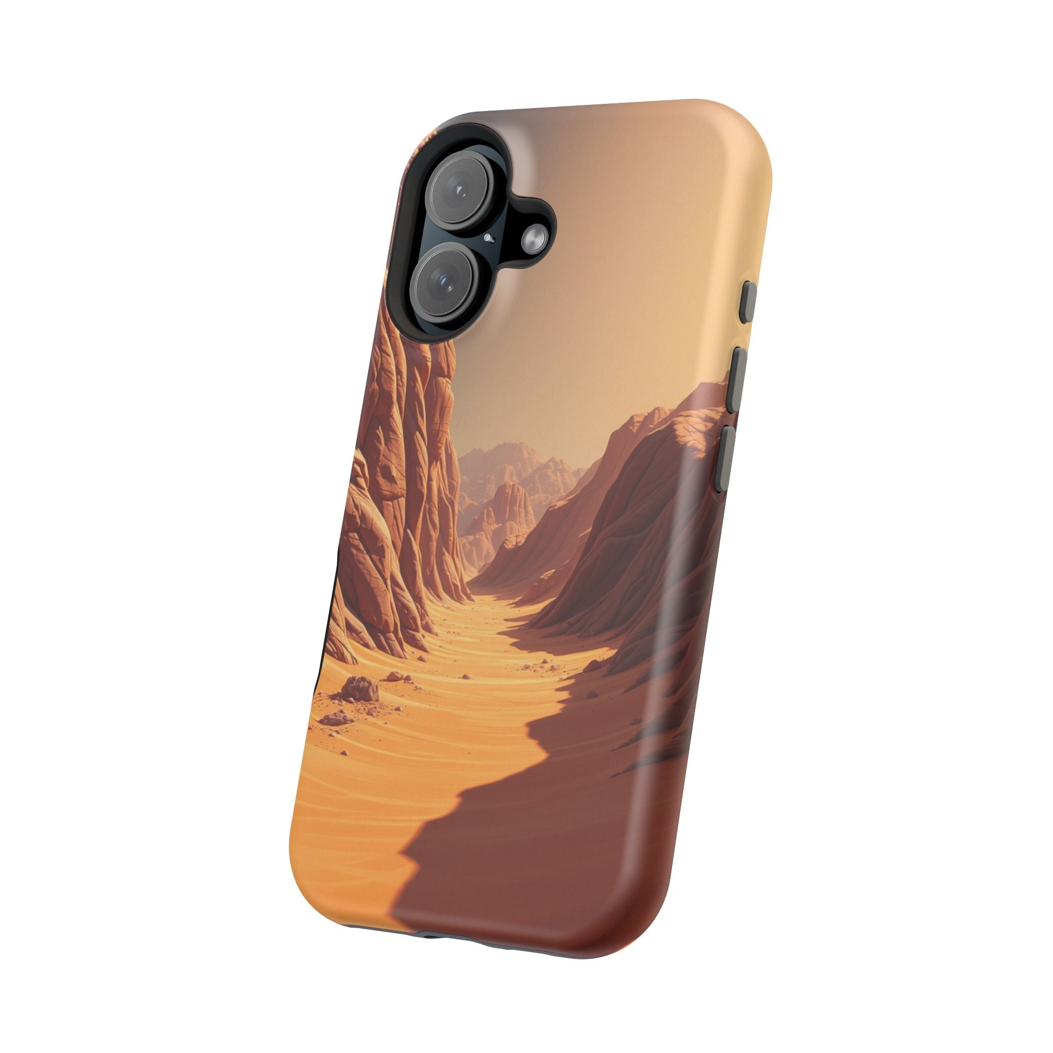 iPhone Burnt Orange And Sand Valley Floor Slim iPhone 20 Everyday · iPhone Case