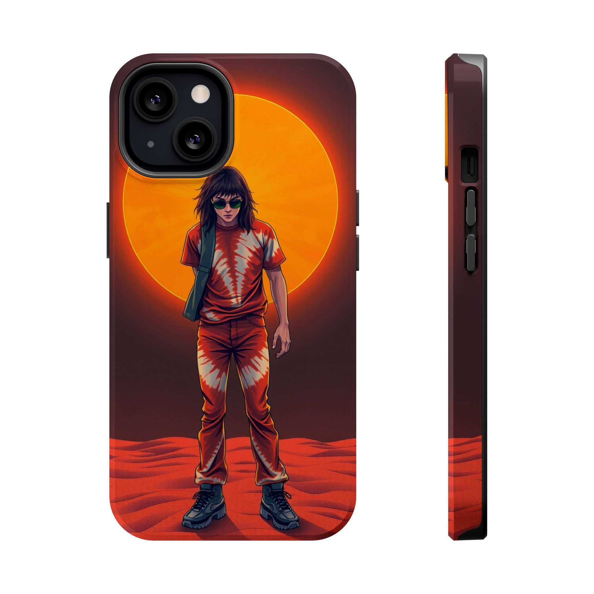iPhone Tie-Dye 60s Enchanted Art Bold Modern Everyday Snap Case · iPhone Case