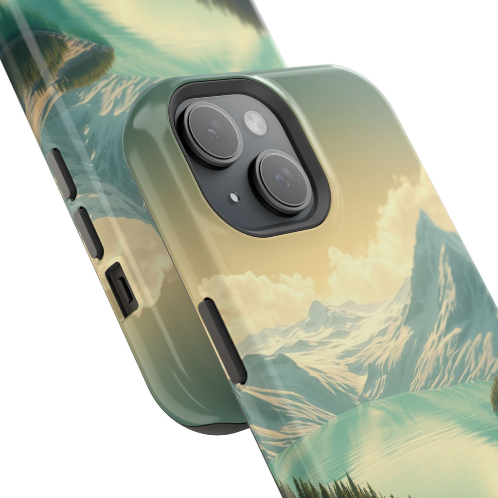 iPhone Glacier Lake Bold Art Slim Everyday Designer Case · iPhone Case
