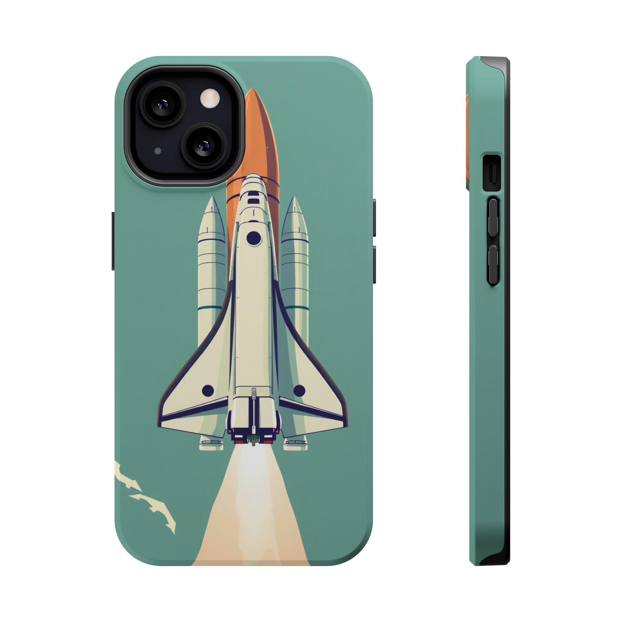 iPhone Retro Space Shuttle Cinematic Art Slim Everyday Designer Case · iPhone Ca