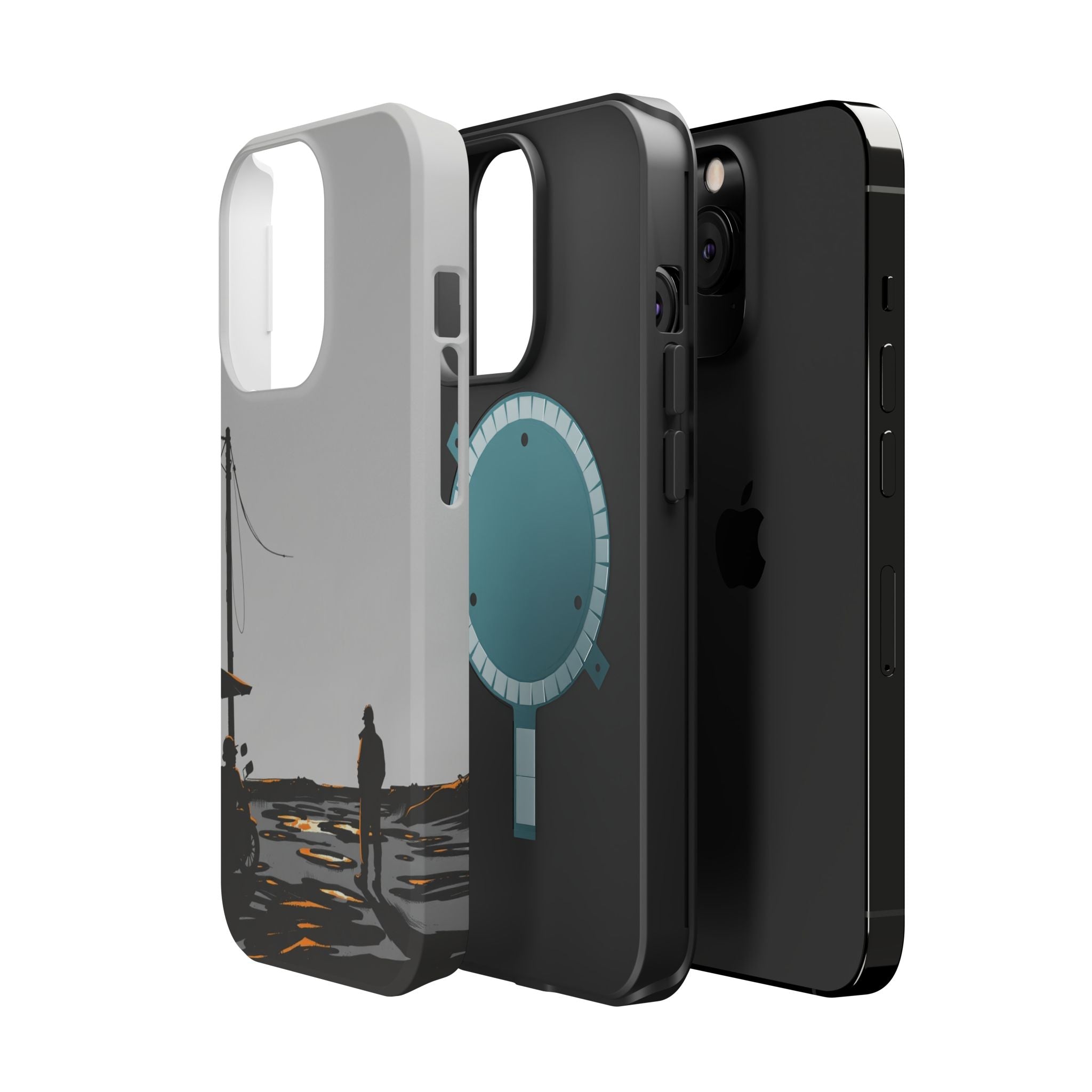 iPhone Weekend Mode On Hand-Drawn Sketch Slim Everyday Designer Case · iPhone Ca