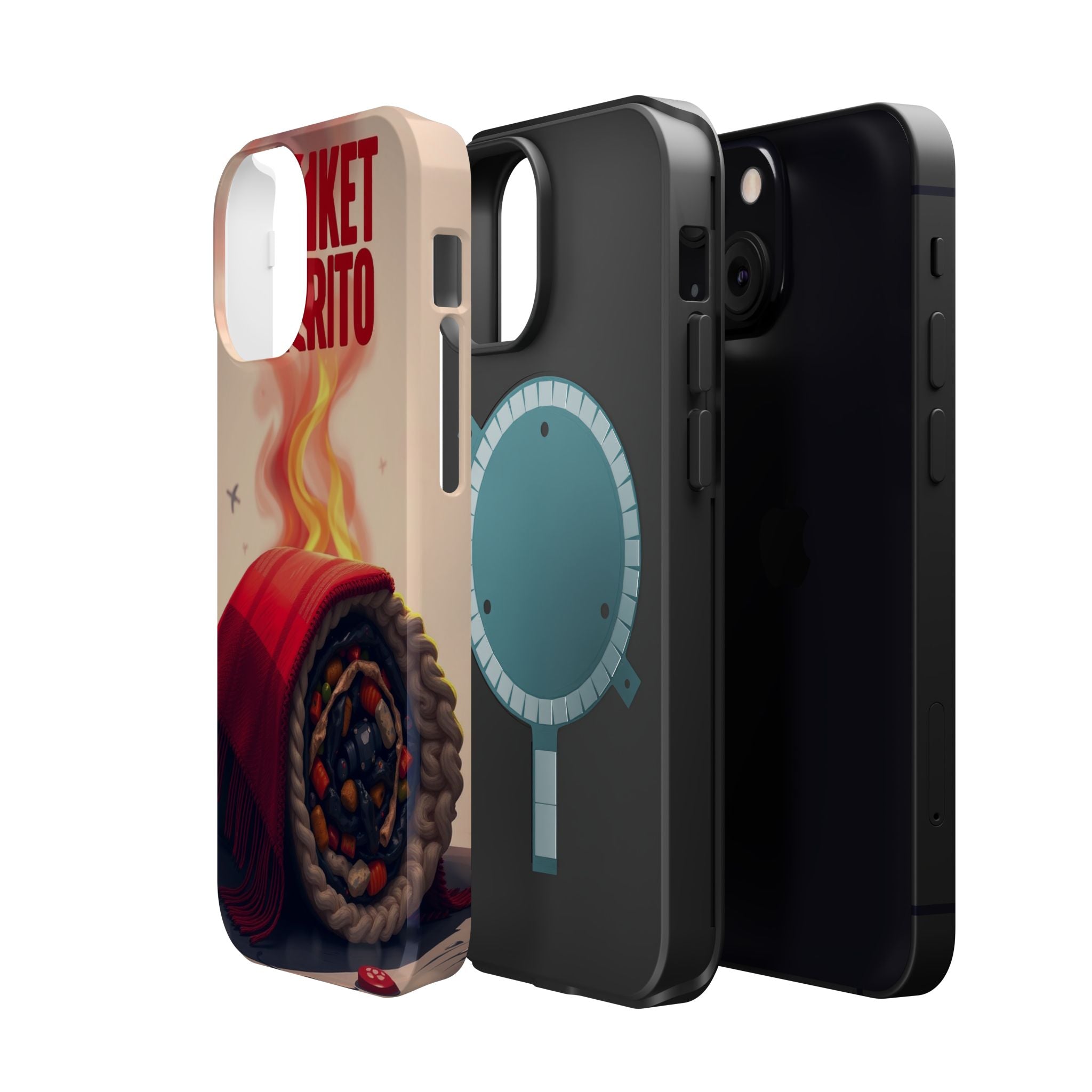 iPhone Serene Blanket Burrito Design Slim Everyday Designer Case · iPhone Case