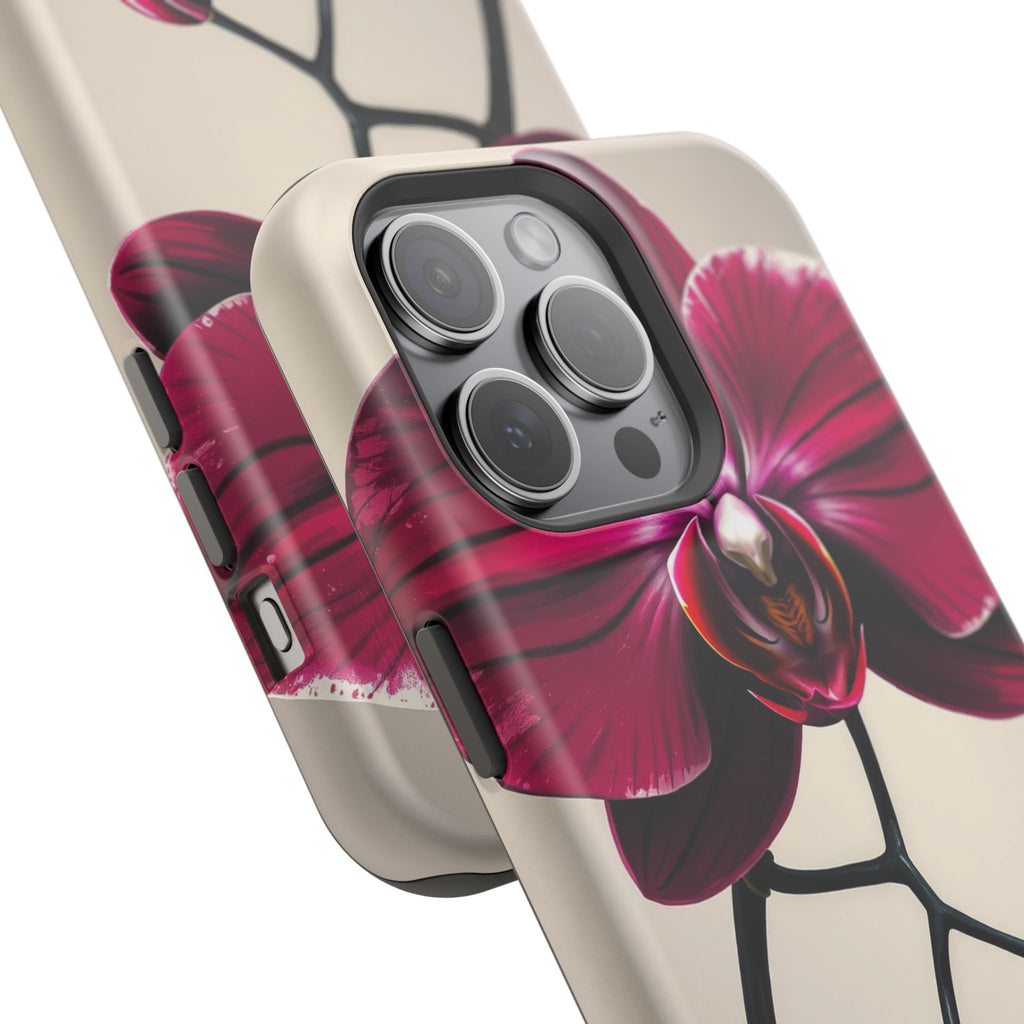 iPhone Orchid Study Enchanted Art Bold Modern Everyday Snap Case · iPhone Case