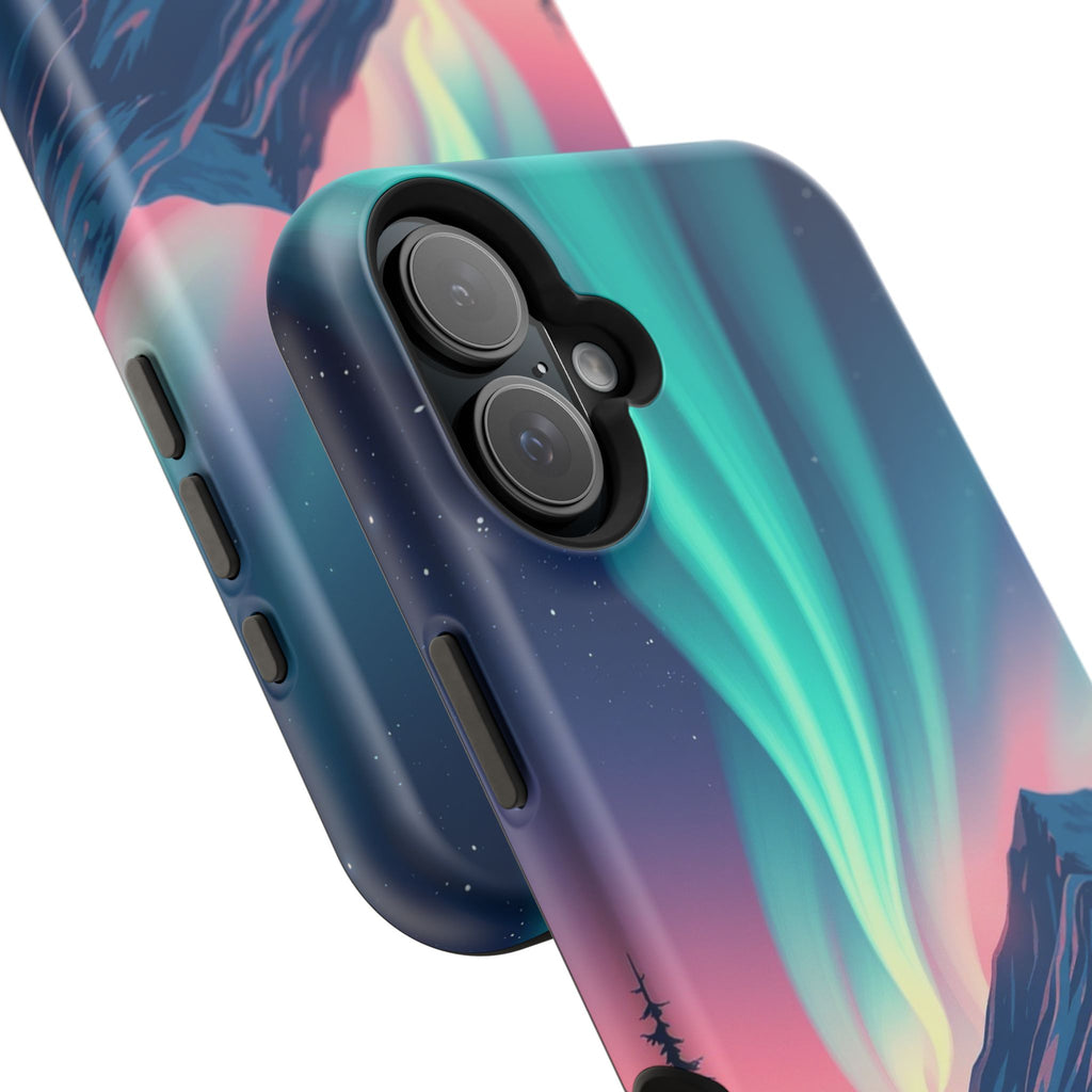 iPhone Mint And Blush Northern Lights Slim Everyday iPhone 18 Designer · iPhone