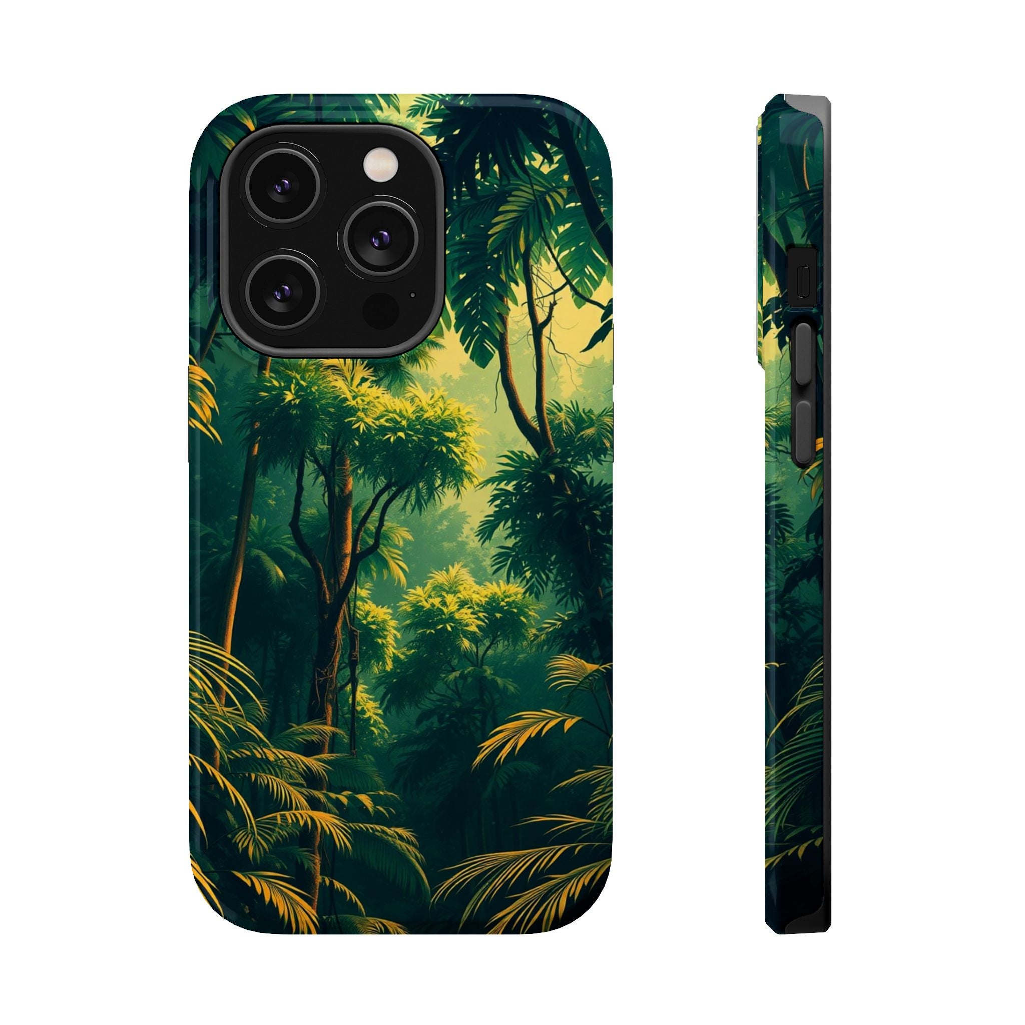 iPhone Rainforest Canopy Vintage Retro Poster Slim iPhone Everyday · iPhone Case