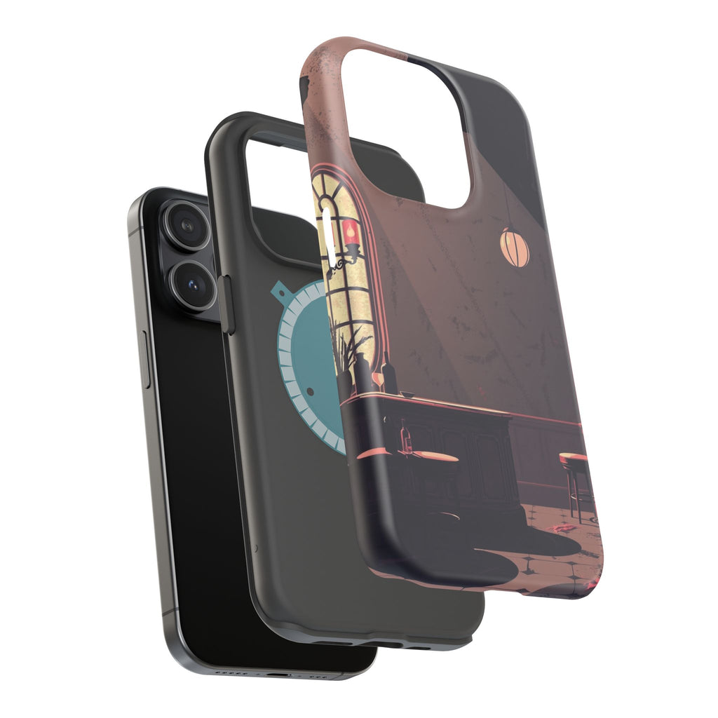 iPhone Speakeasy Dark Grunge Distressed Slim Everyday Designer Case · iPhone Cas