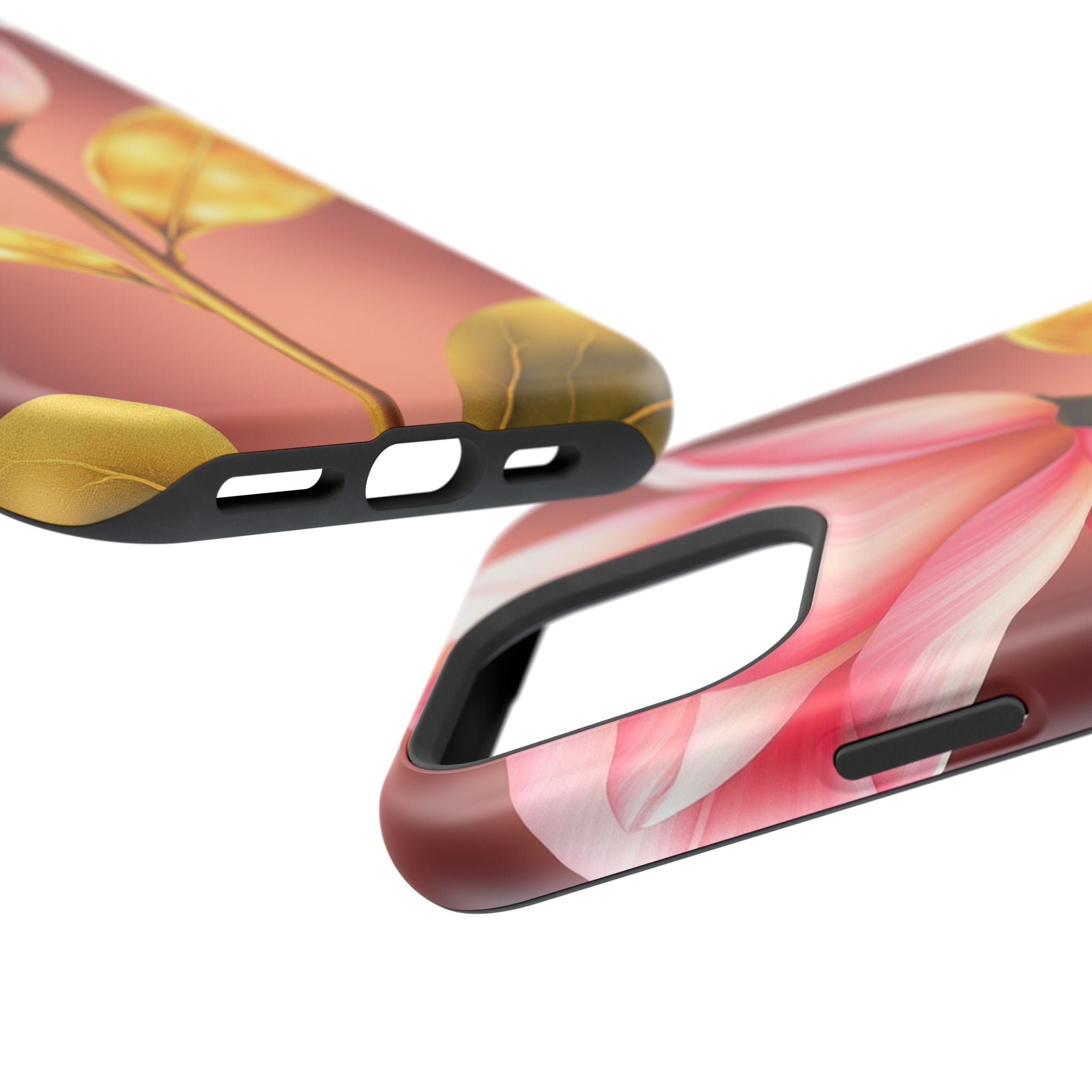 iPhone Dreamy Bloom and Leaf Design 14 Slim Everyday Designer Case · iPhone Case